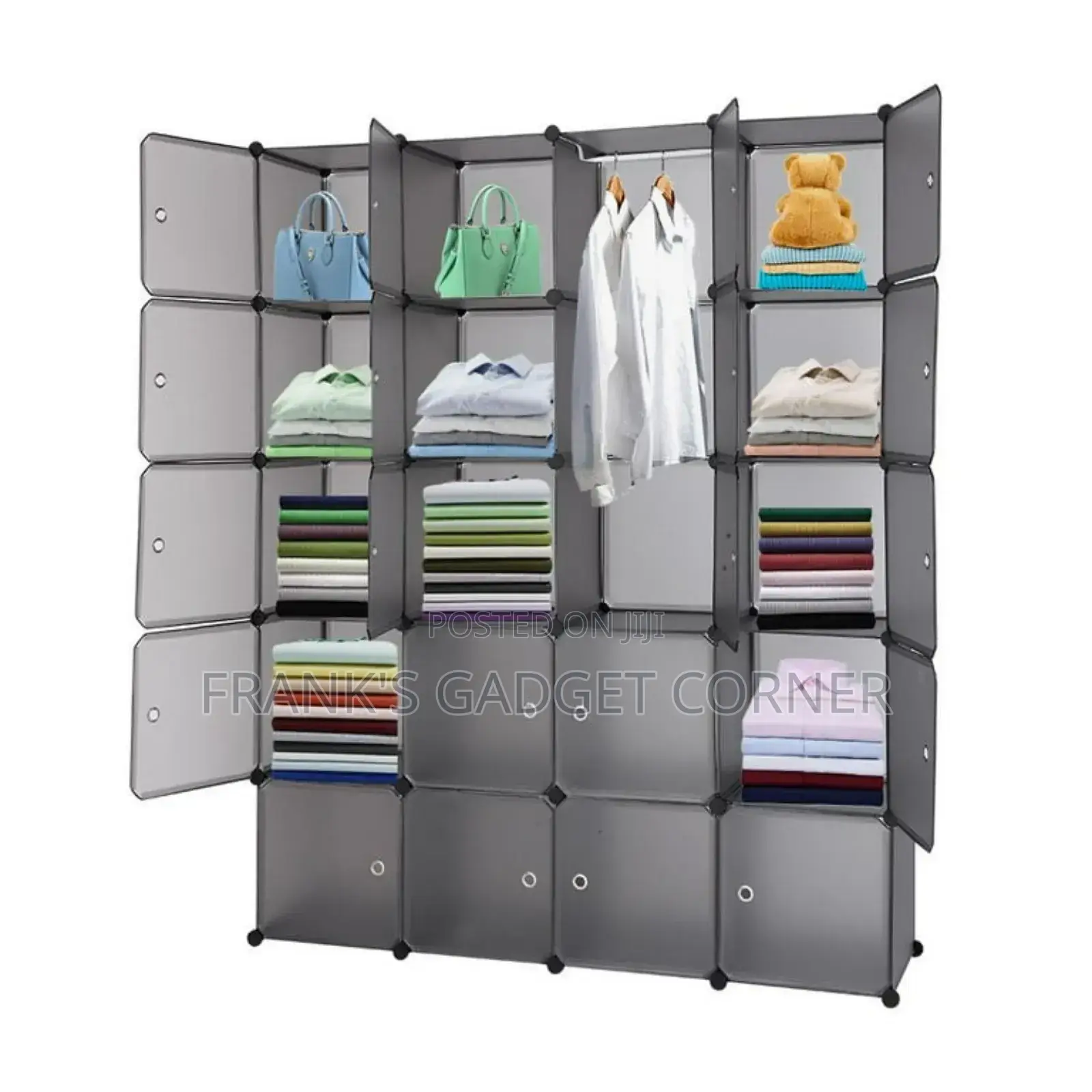 20 Cubes Plastic Wardrobe