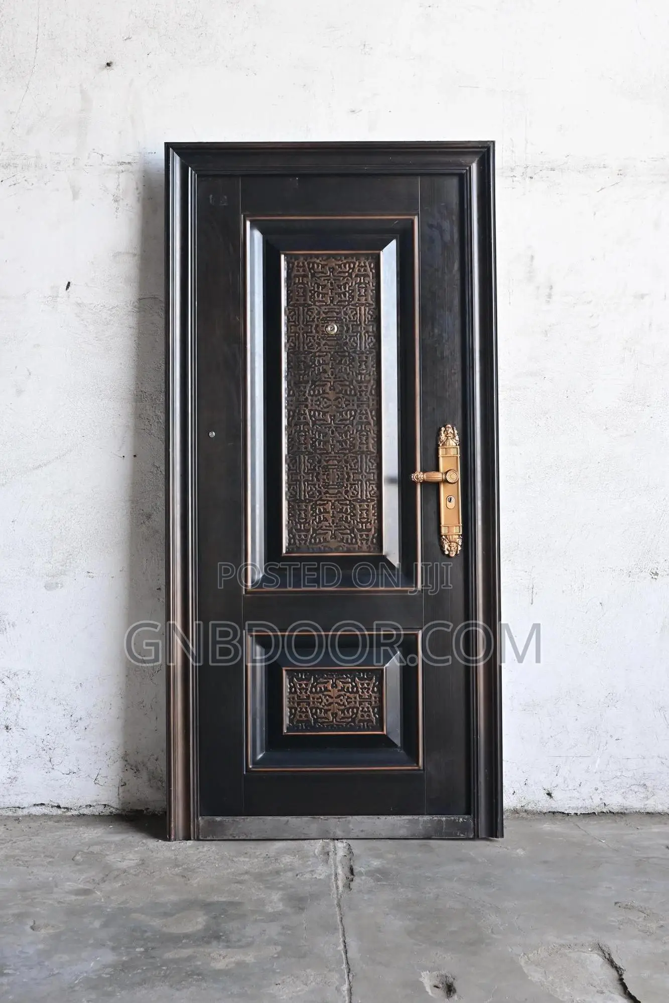 Gc-02 Two Boxes Designanti Rust Security Door Turkey Metal