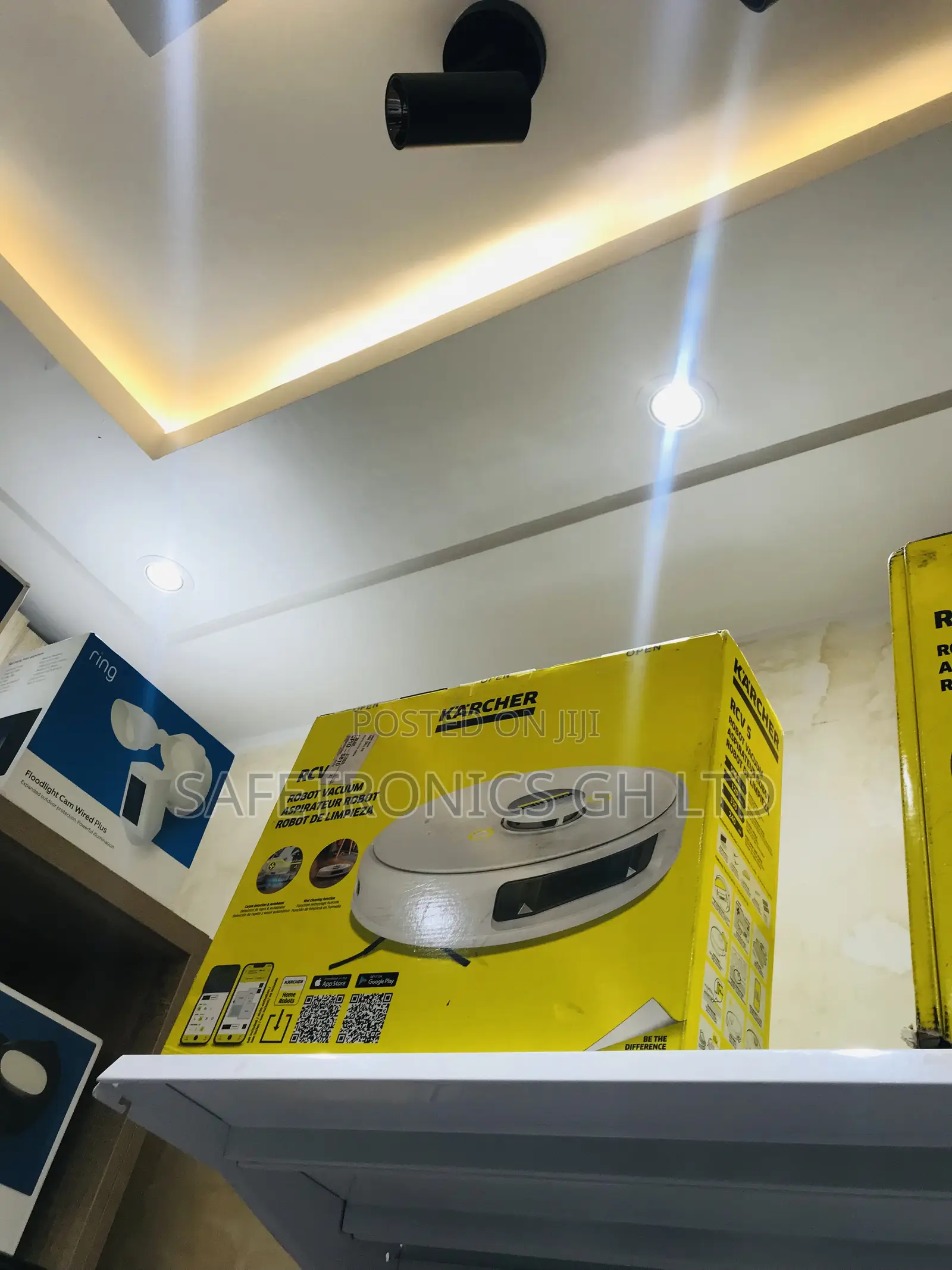 Choose Karcher White RCV 5 Robot Vacuum Cleaner