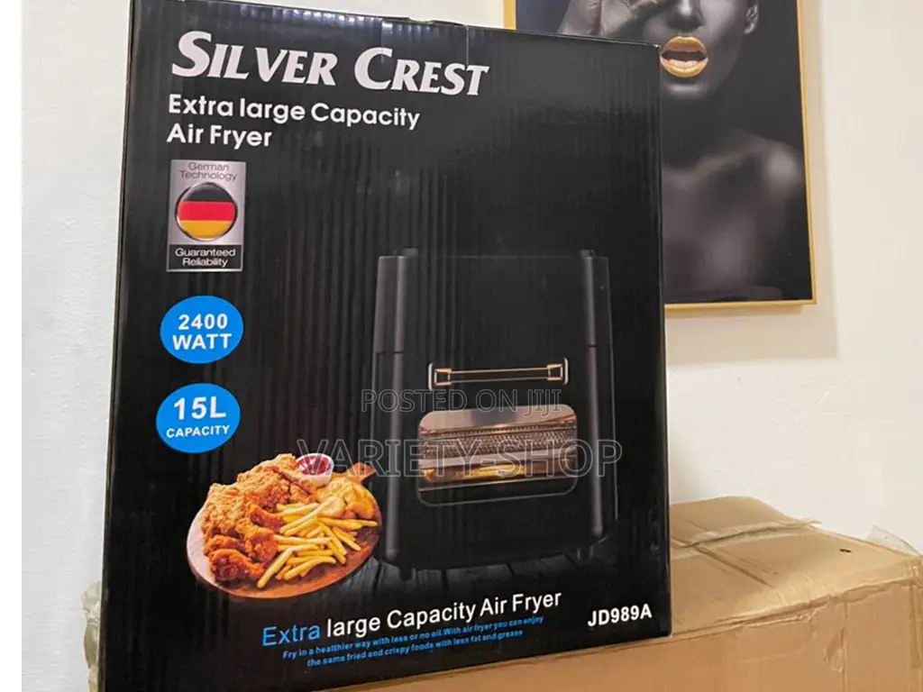 15l Air Fryer Without Oil Available(Silver Crest Brand)