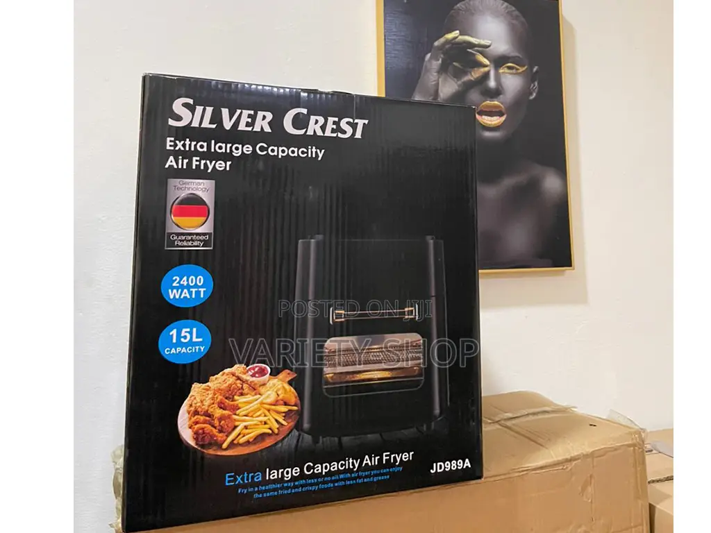 Low Fat Less Oil 15l Silver Crest Air Fryer