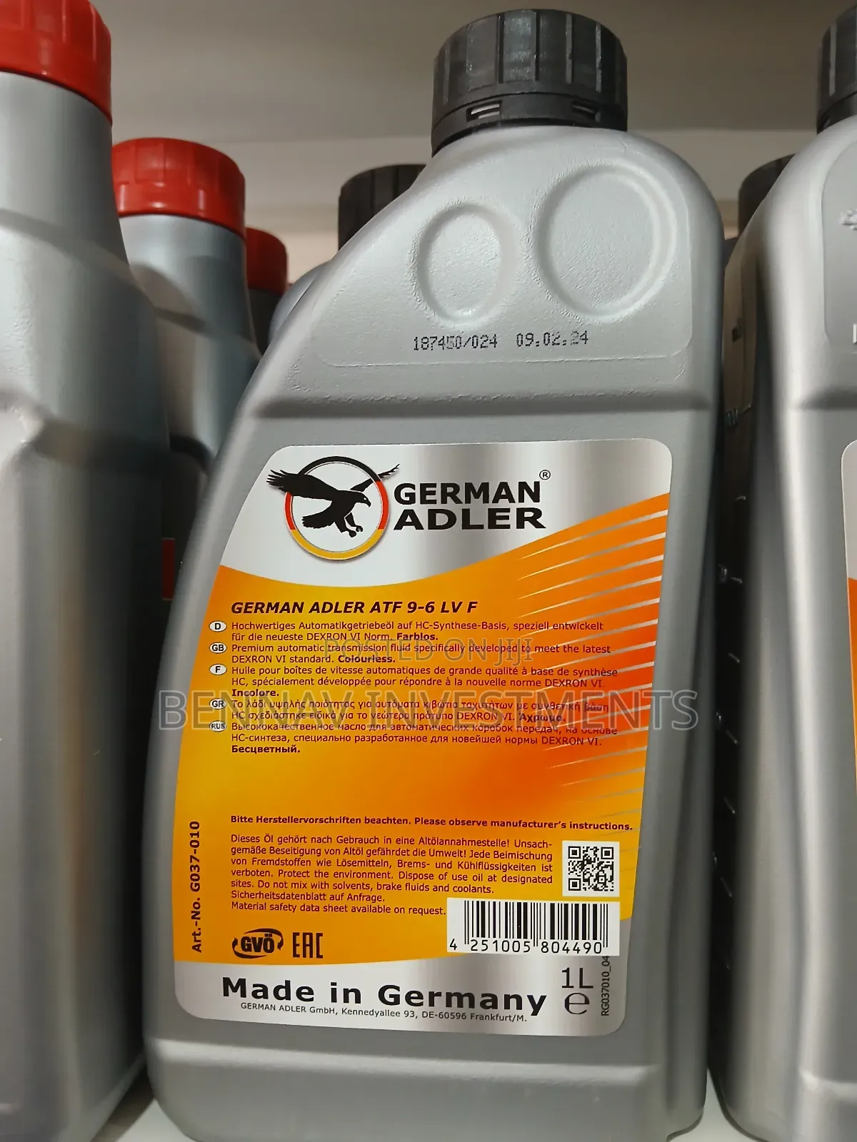 German Adler Atf 9-6 Lv F