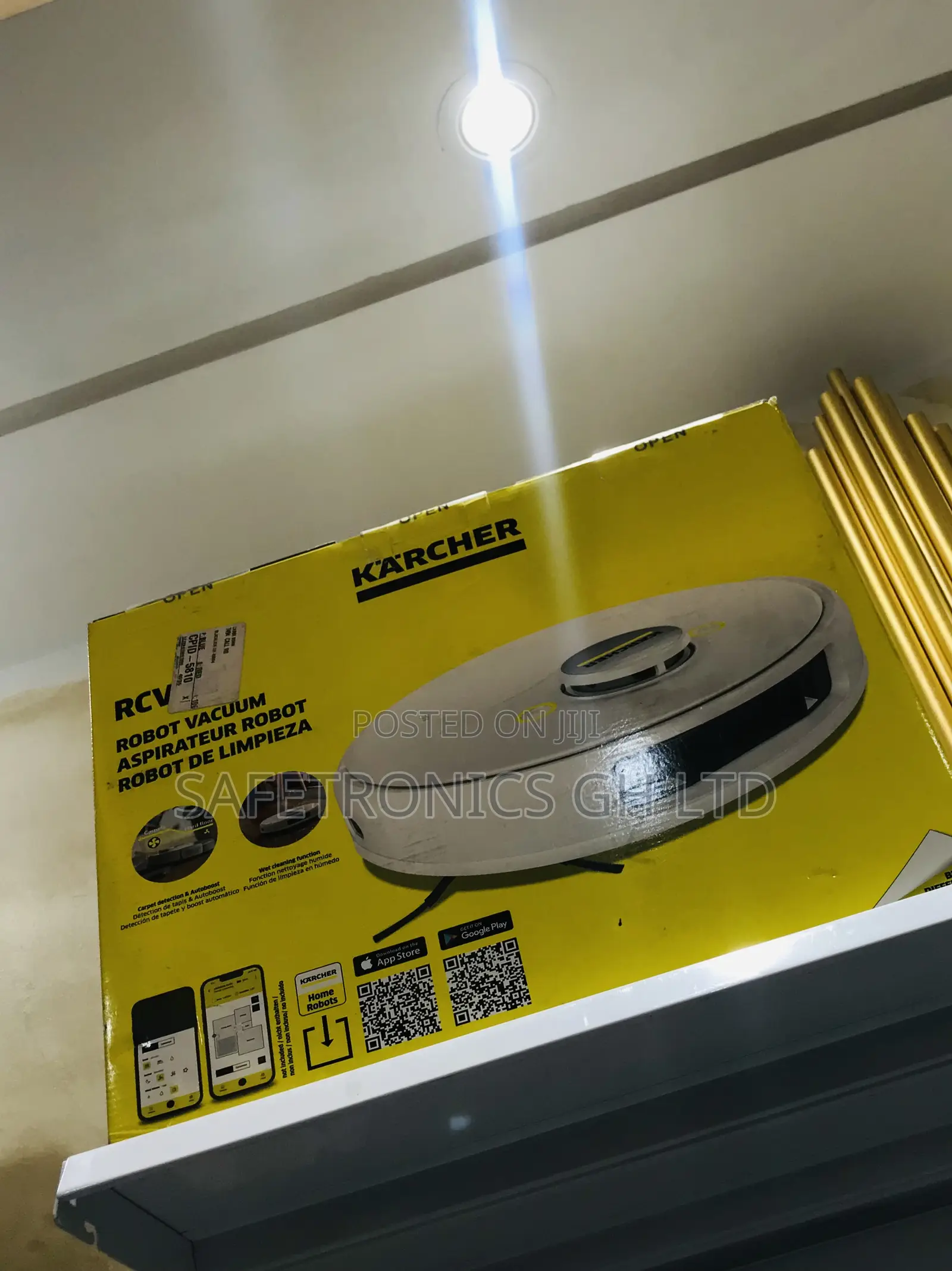 Super Quality Robot Karcher RCV 5 Vacuum Cleaner White
