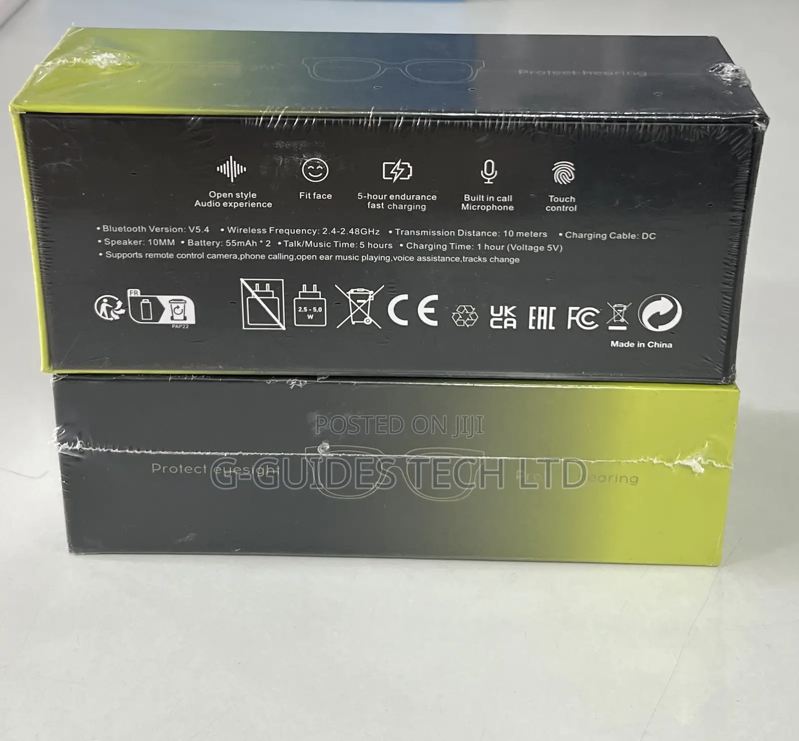 Gs-05 Smart Audio Glasses Bluetooth, Rechargeable, Music