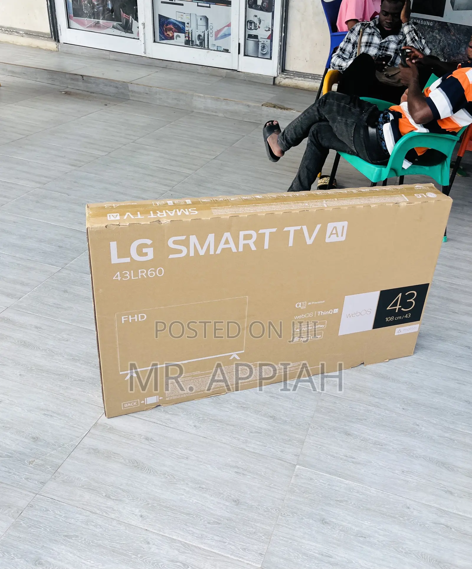 Long Lasting Lg43lr60006 43” FHD Smart Television 