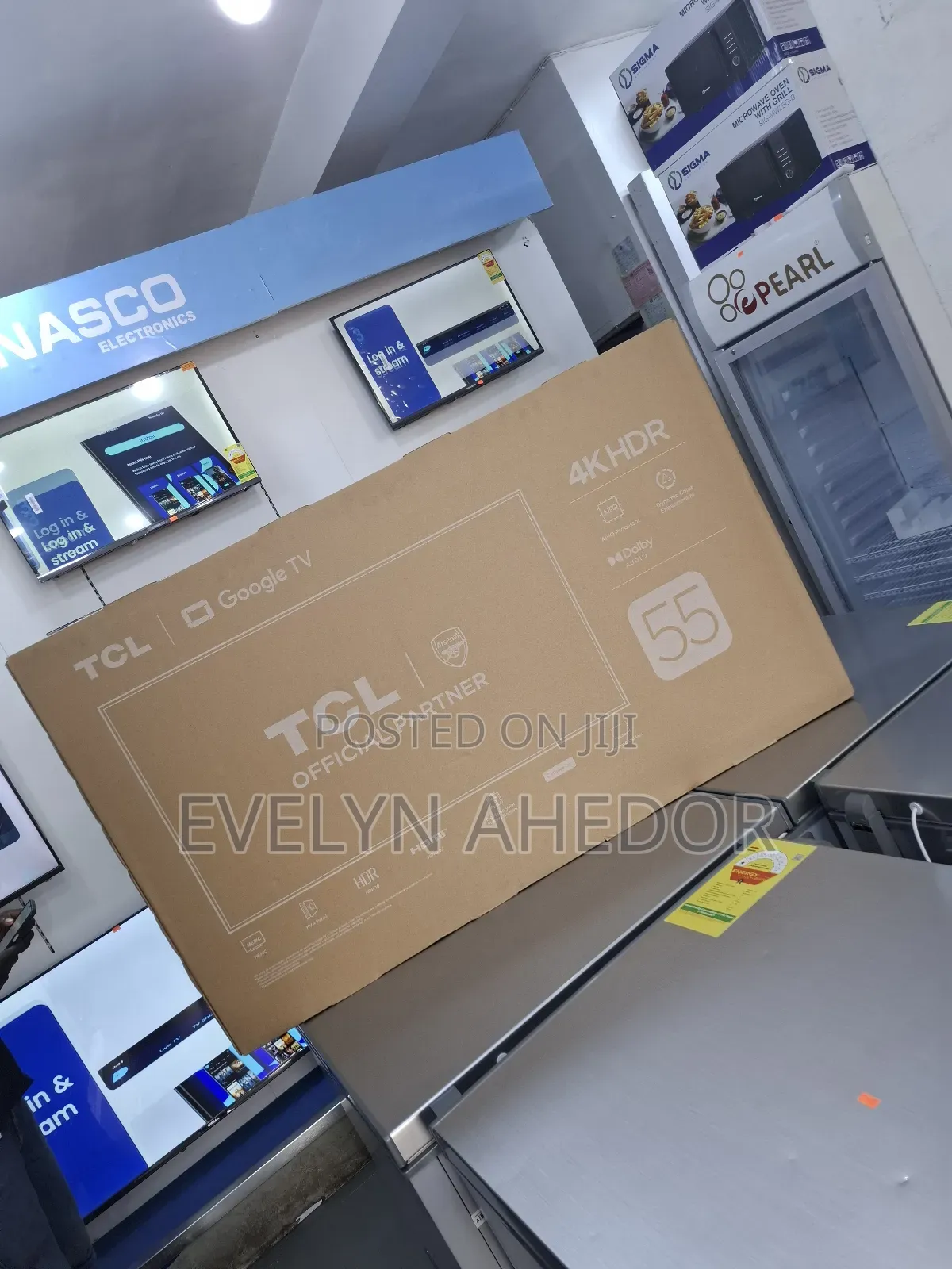 TCL Google Tv Smart Full Uhd Available as Seen