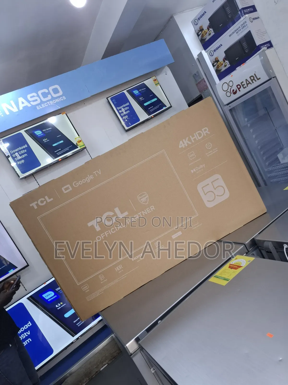 TCL Google Tv Smart Full Uhd Available as Seen