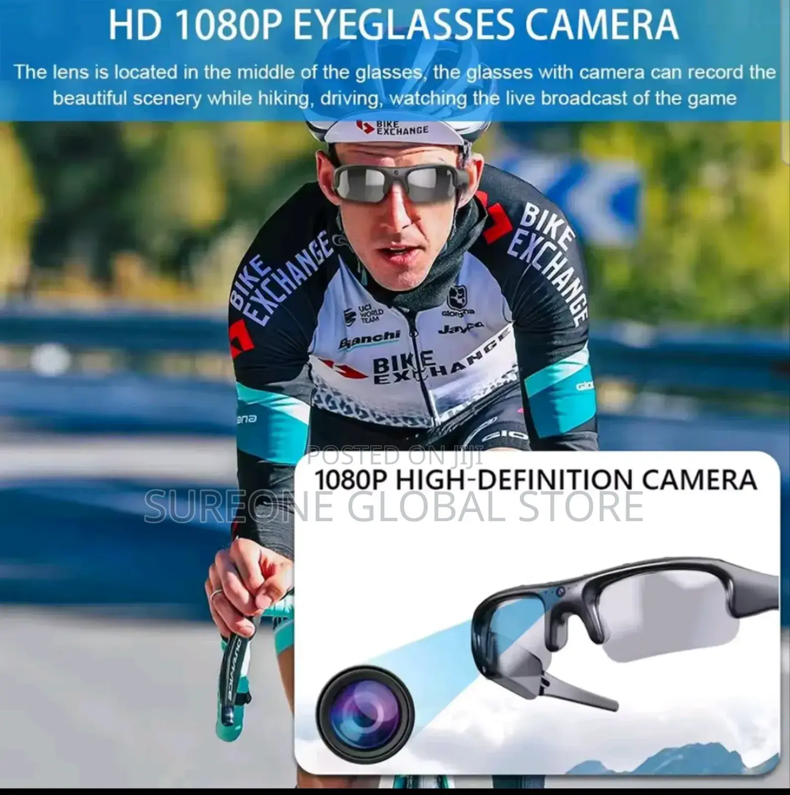 Camera Glasses Video Sunglasses Wifi 1080p