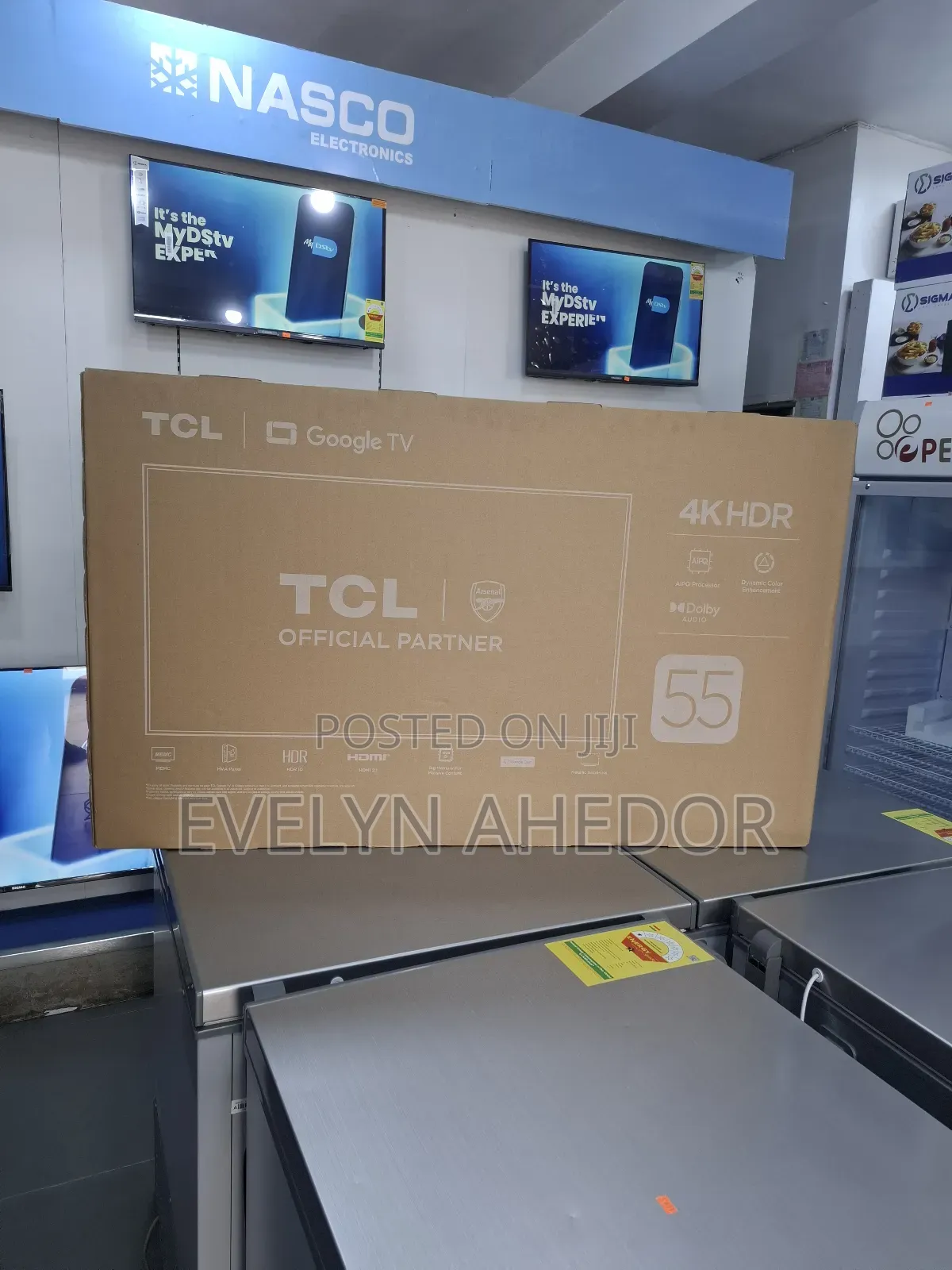 High Picture View of TCL 55 Inches Smart Tv Uhd Available