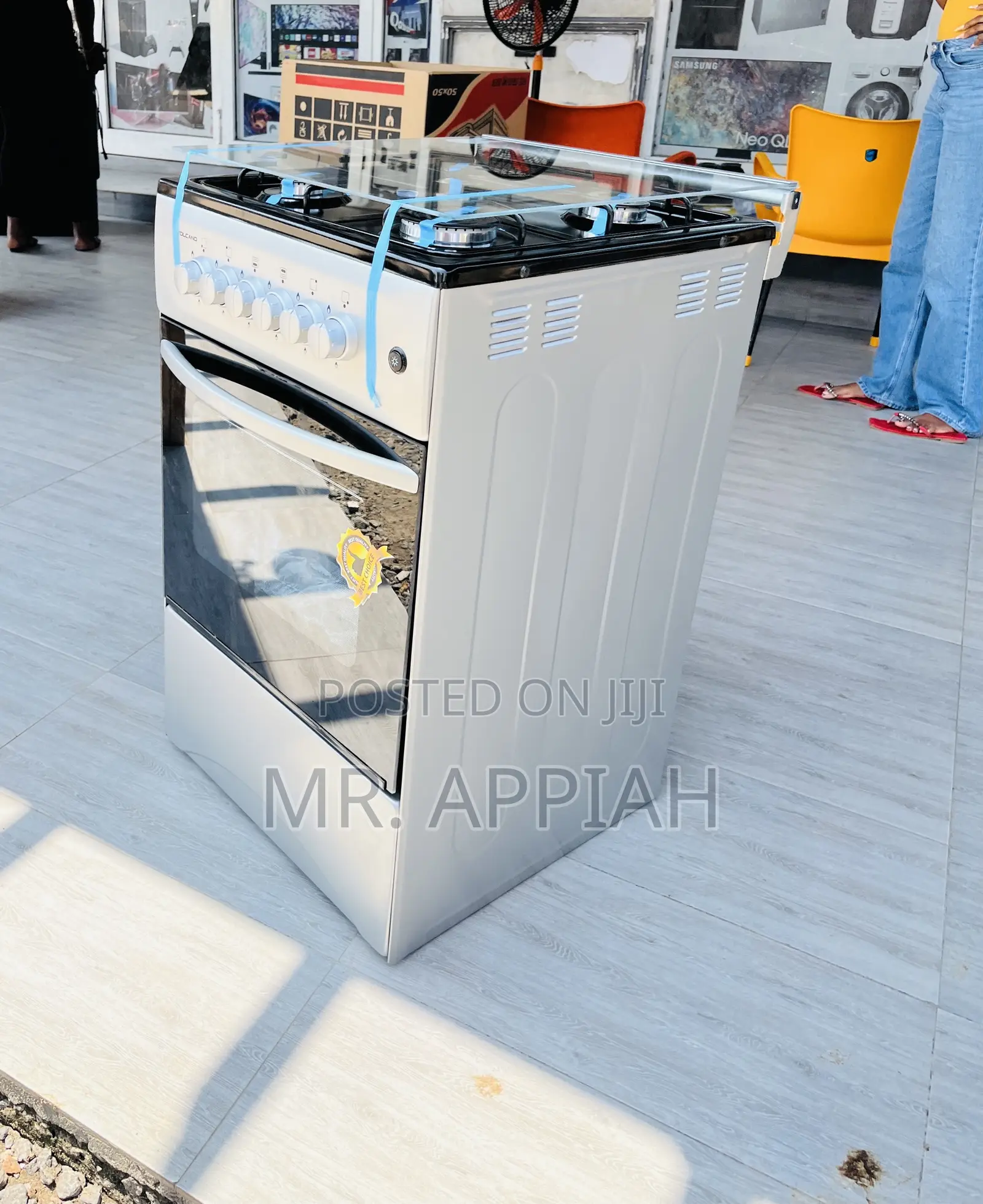 Reduce to Clear Volcano 50x50 Gas Oven 4 Burner.