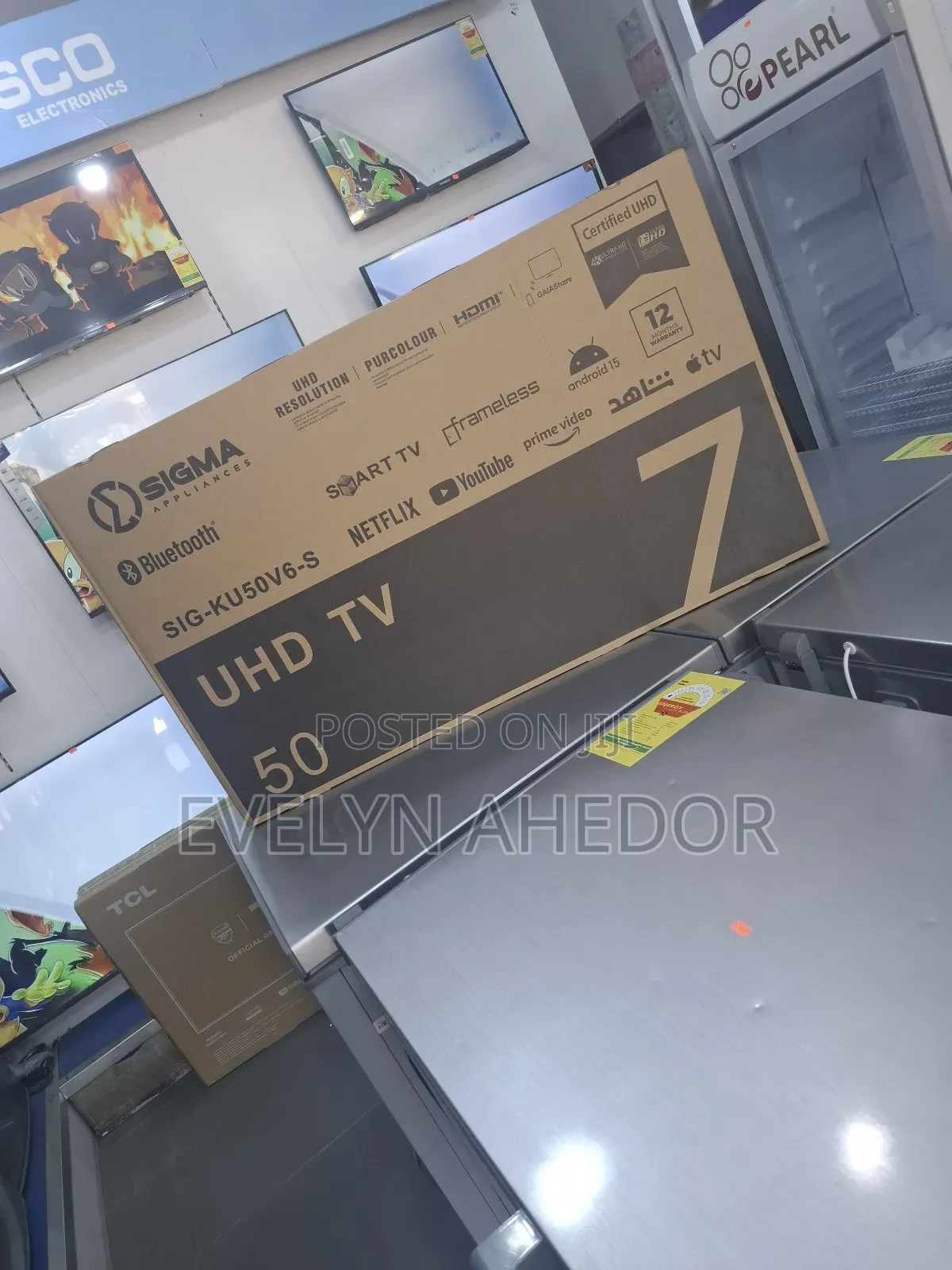 Quality and Affordable Sigma 50 Inches Smart Tv Uhd