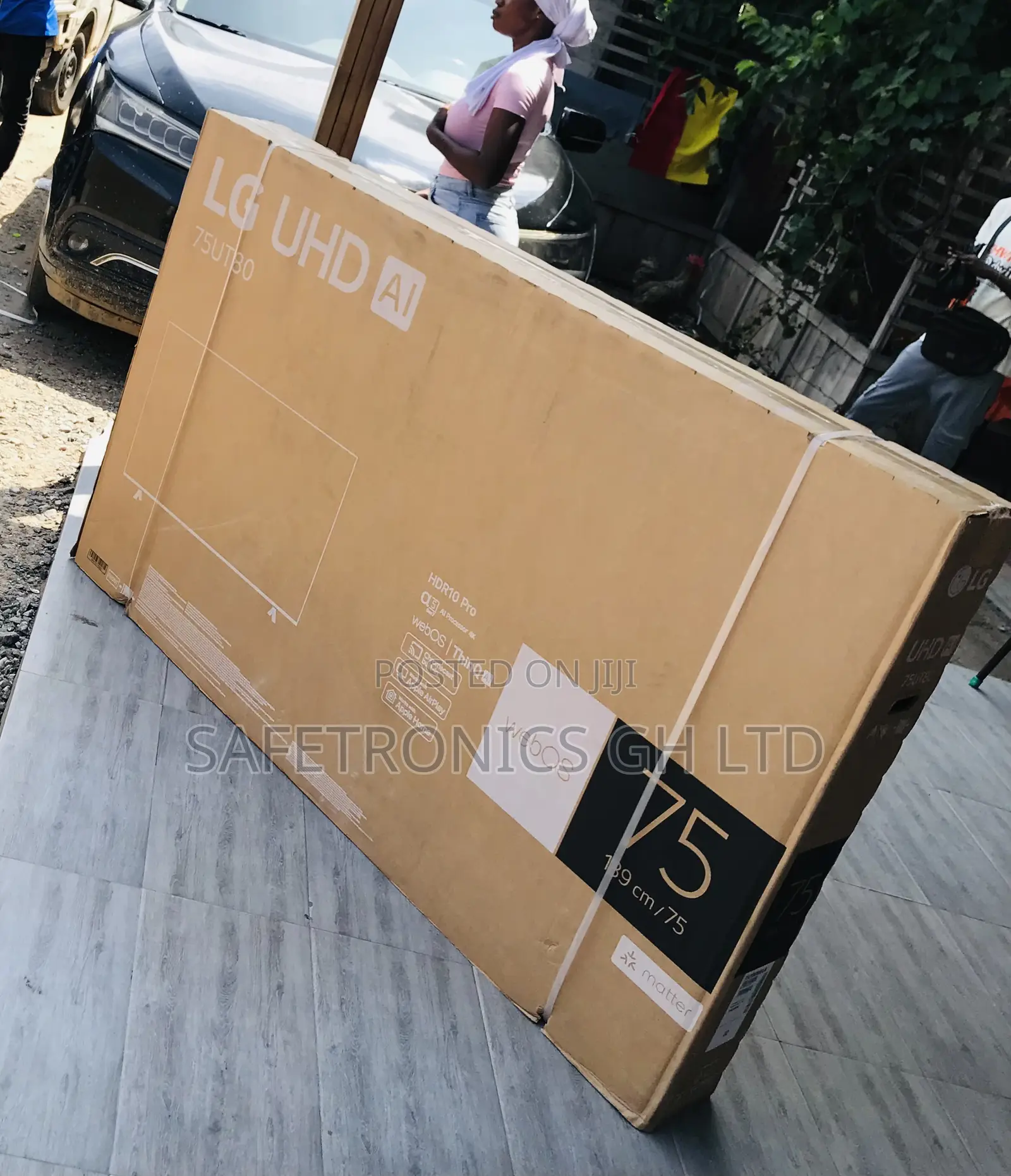 Crystal 75 Inch Lg Uhd Led Ut80 Android Smart Tv