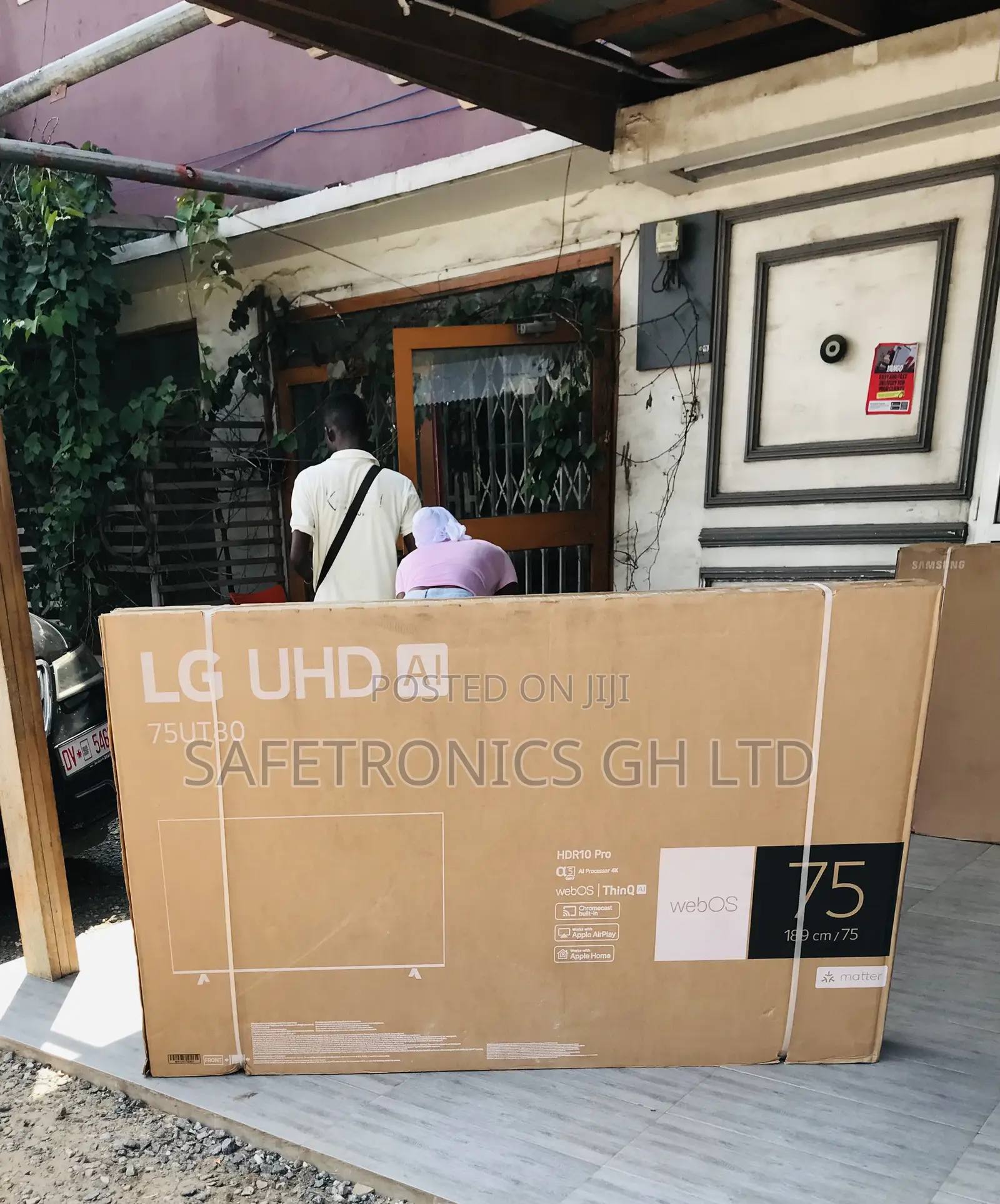 2024/25 Lg Smart 75 Inch Smart Crystal Android Led Ut80 Tv