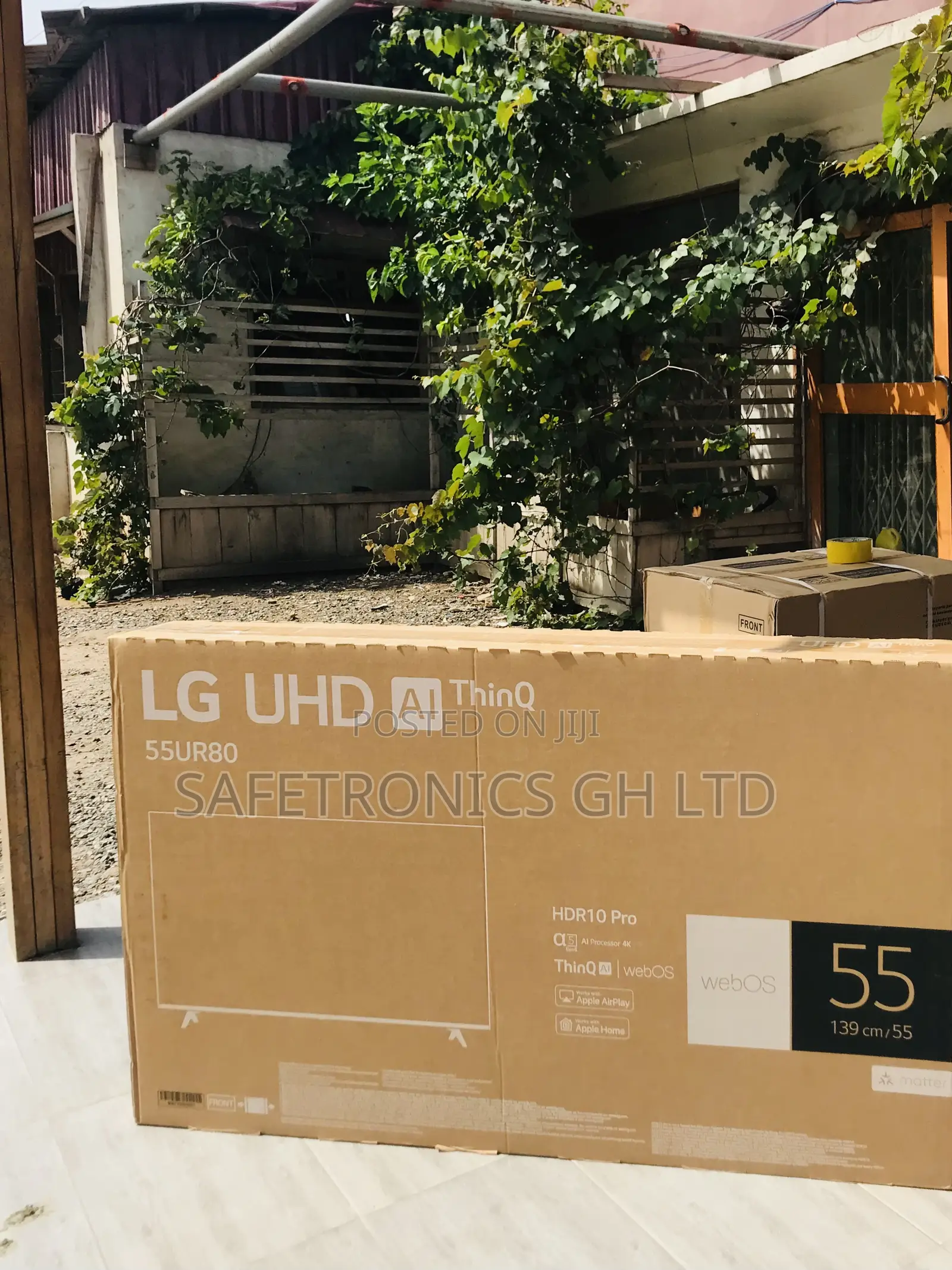 Lg Thinq Smart 55 Inch Crystal Android Led Ur80 Tv