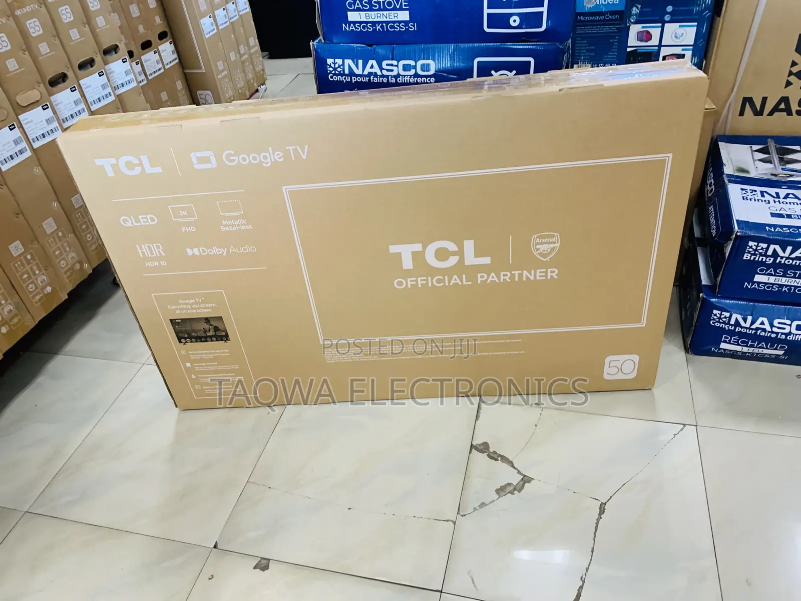 New Qled TCL 50 Inches