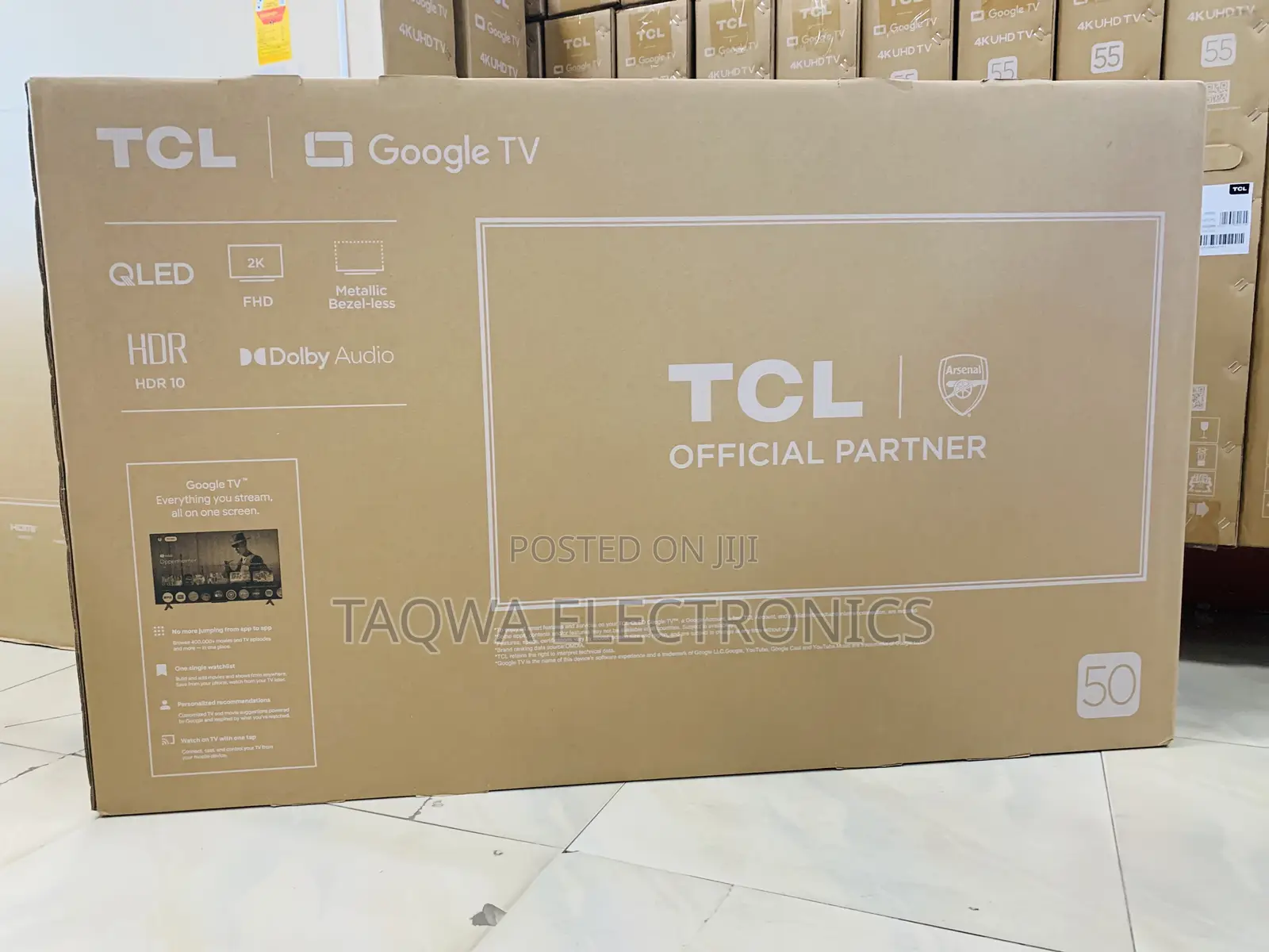 New Qled TCL 50 Inches