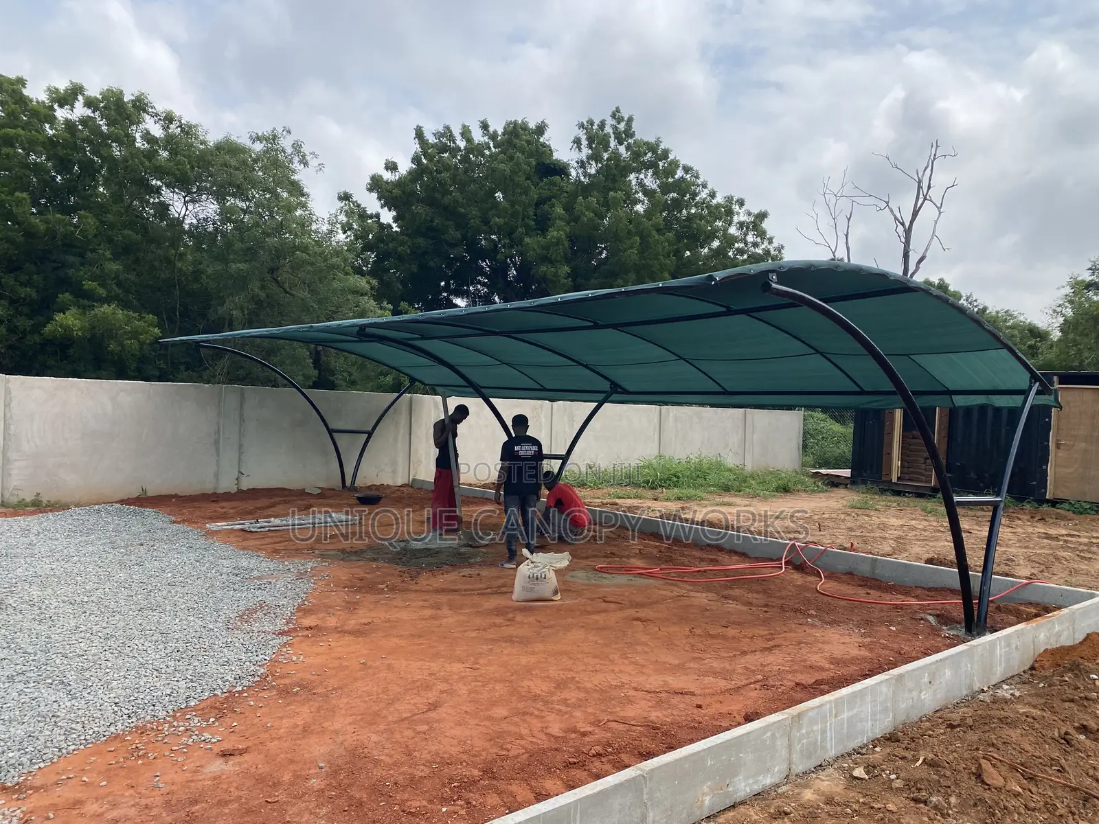 4 Cars for Y Carport