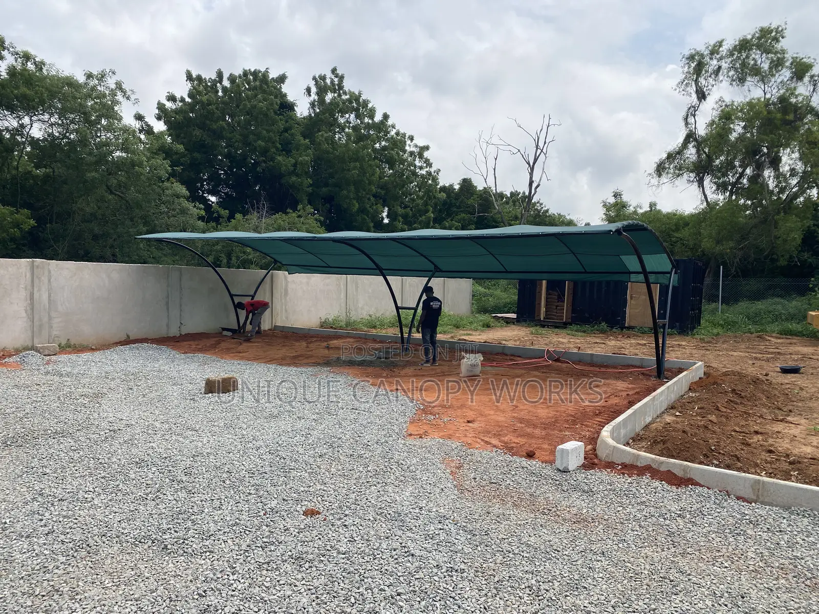 4 Cars for Y Carport