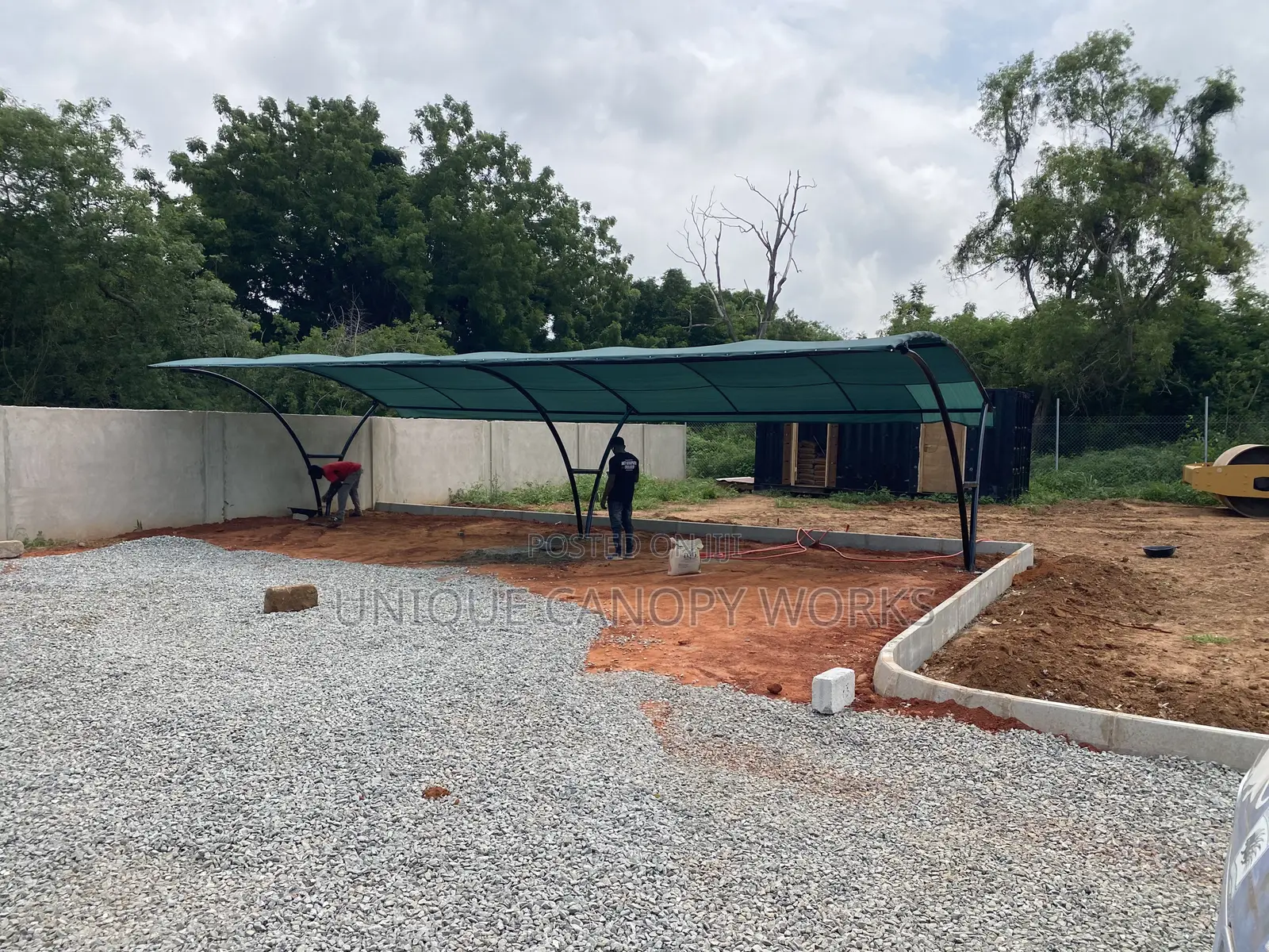 4 Cars for Y Carport