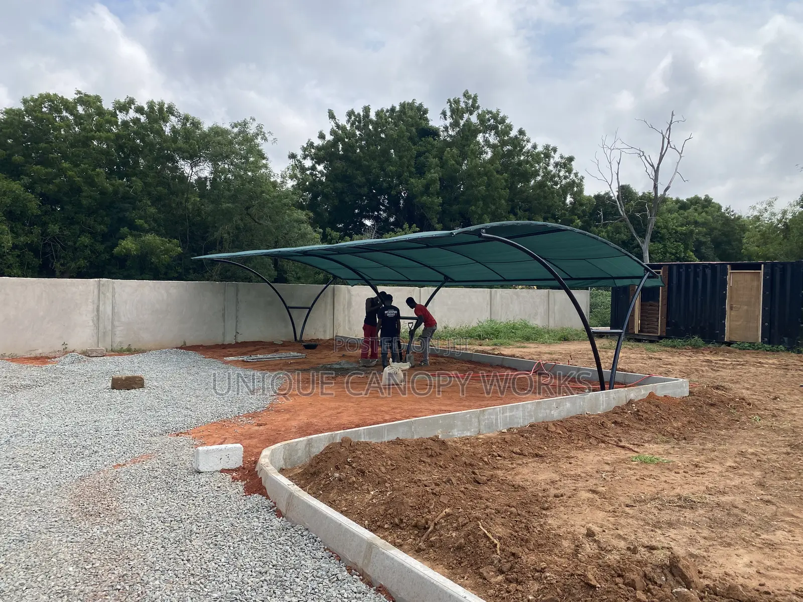 4 Cars for Y Carport