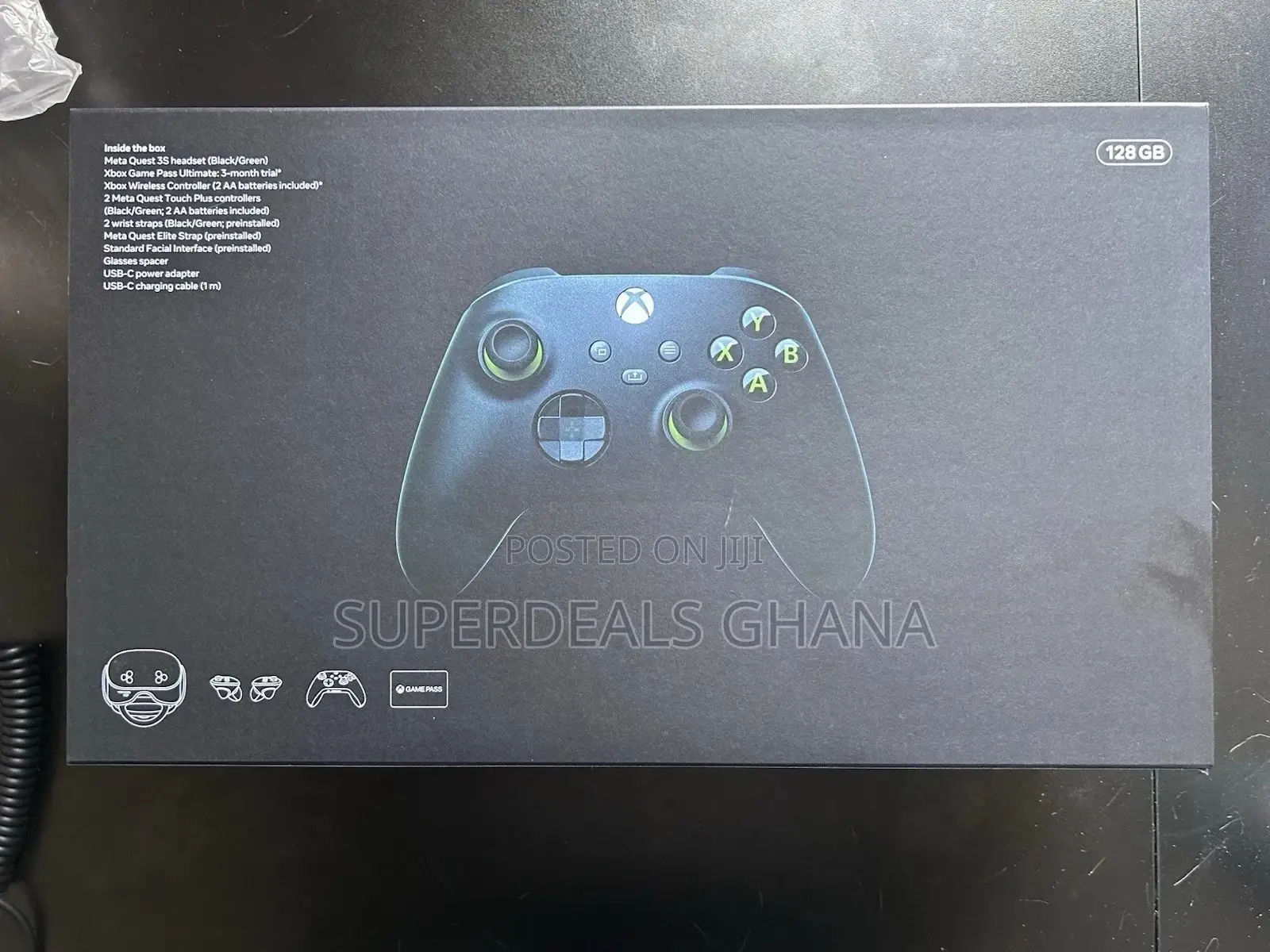 Meta Quest 3s Xbox Limited Edition, Carbon Black, 128gb