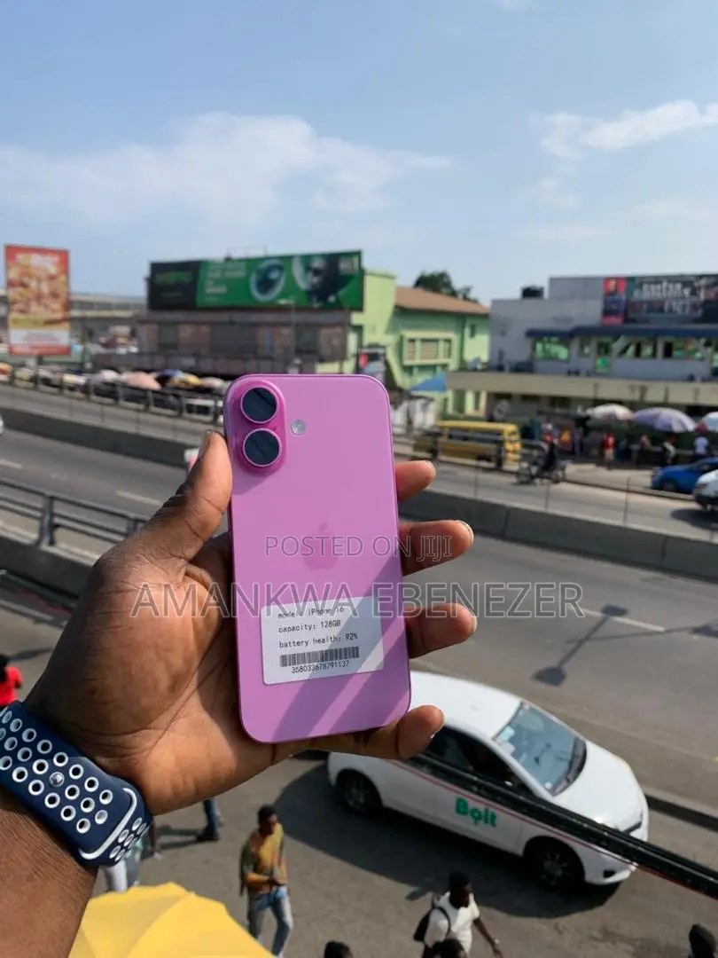New Apple iPhone 16 128 GB Pink