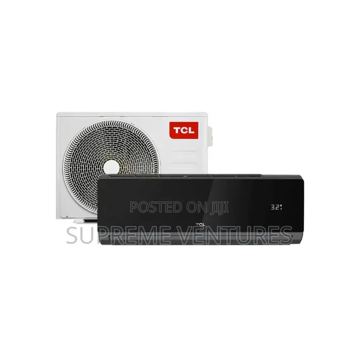 TCL 2.0hp R410a 3 Star Inverter Ac (Black Mirror) Stylish