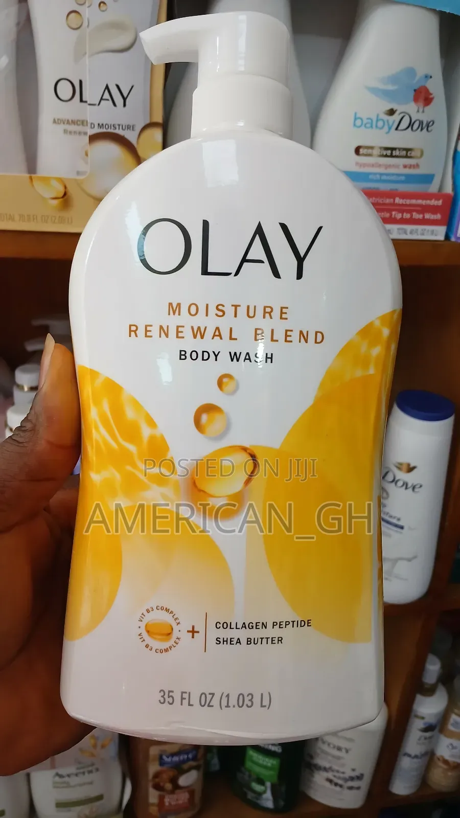 Olay Moisture Renewal Blend Body Wash, 1.3l