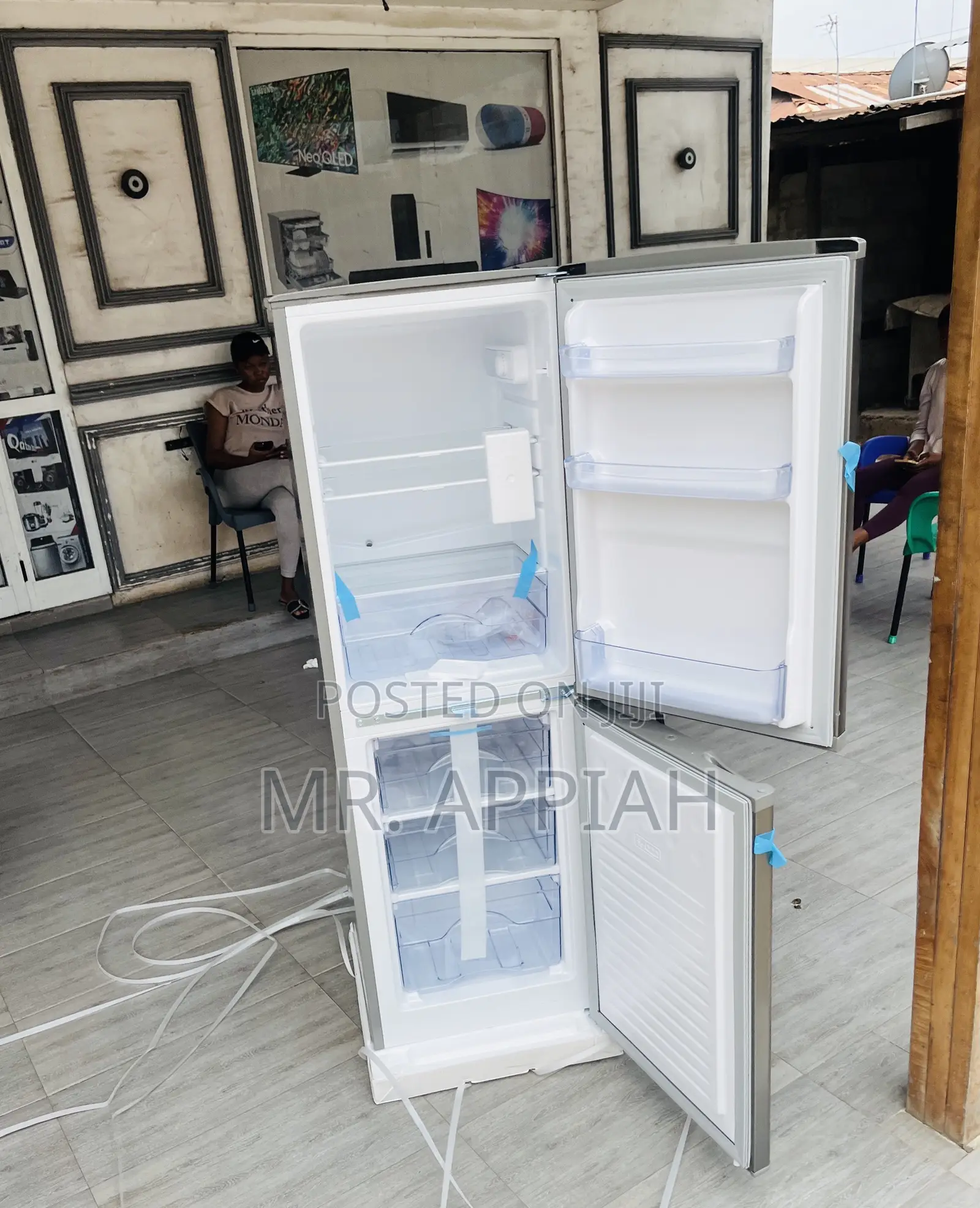 Durable Pearl Pf -217b -1a 2 Door Electric Fridge(Silver).