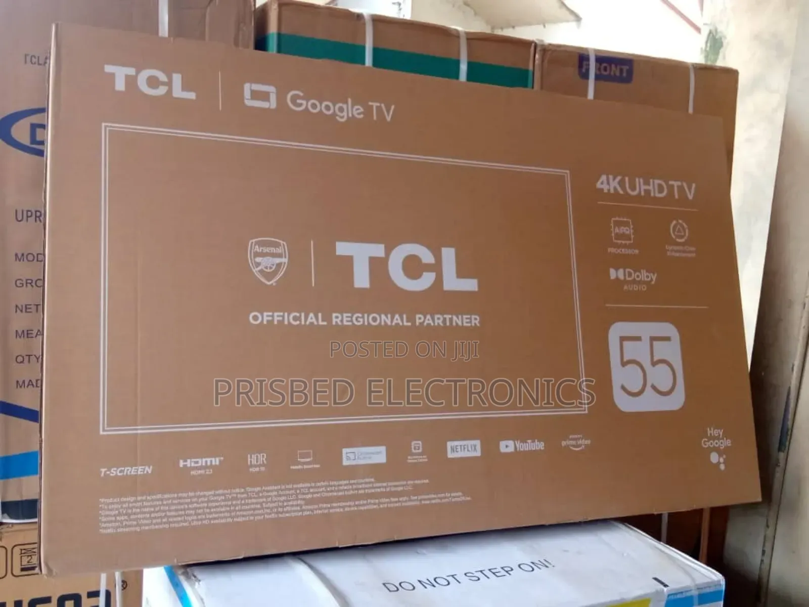 TCL Durable 55" Uhd Smart Tv