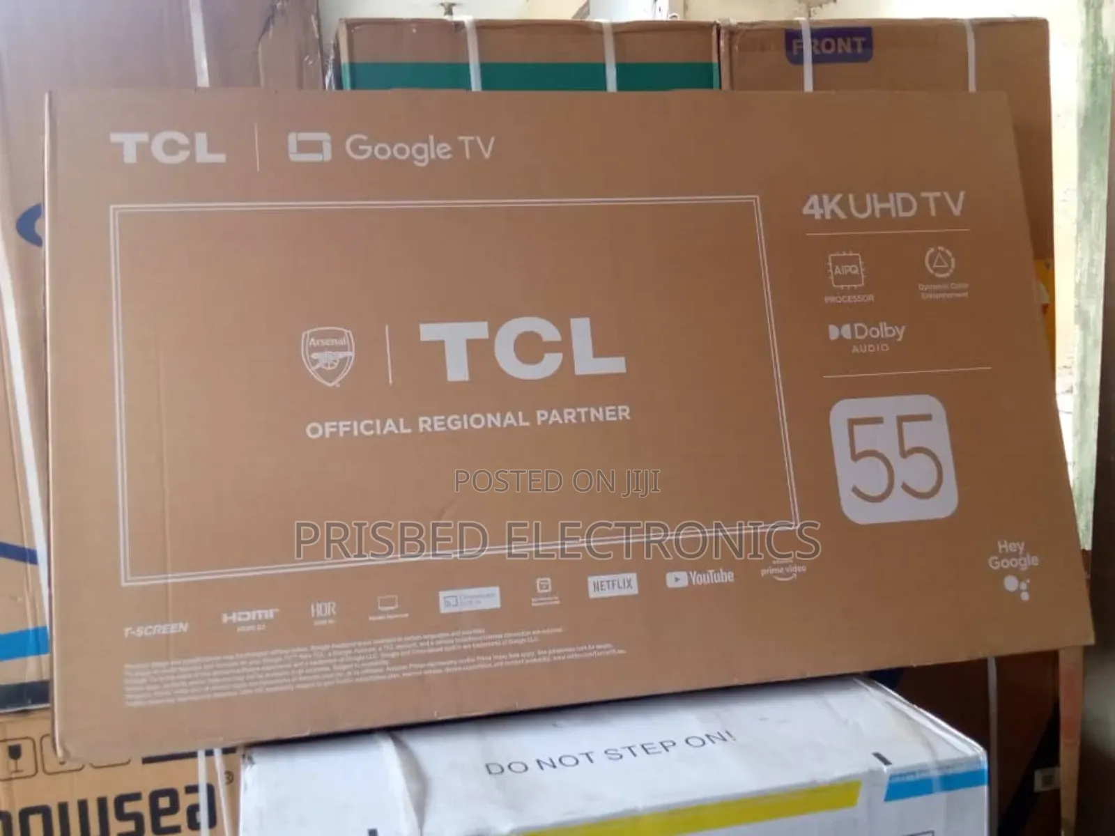 TCL Durable 55" Uhd Smart Tv