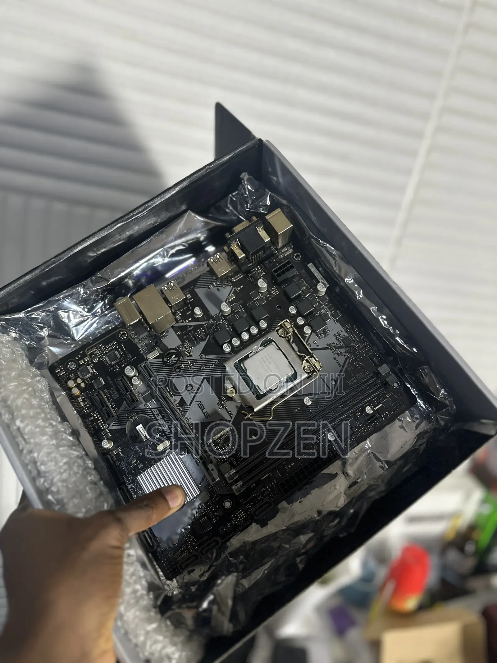I5 9400f + Asus Prime B365m-K