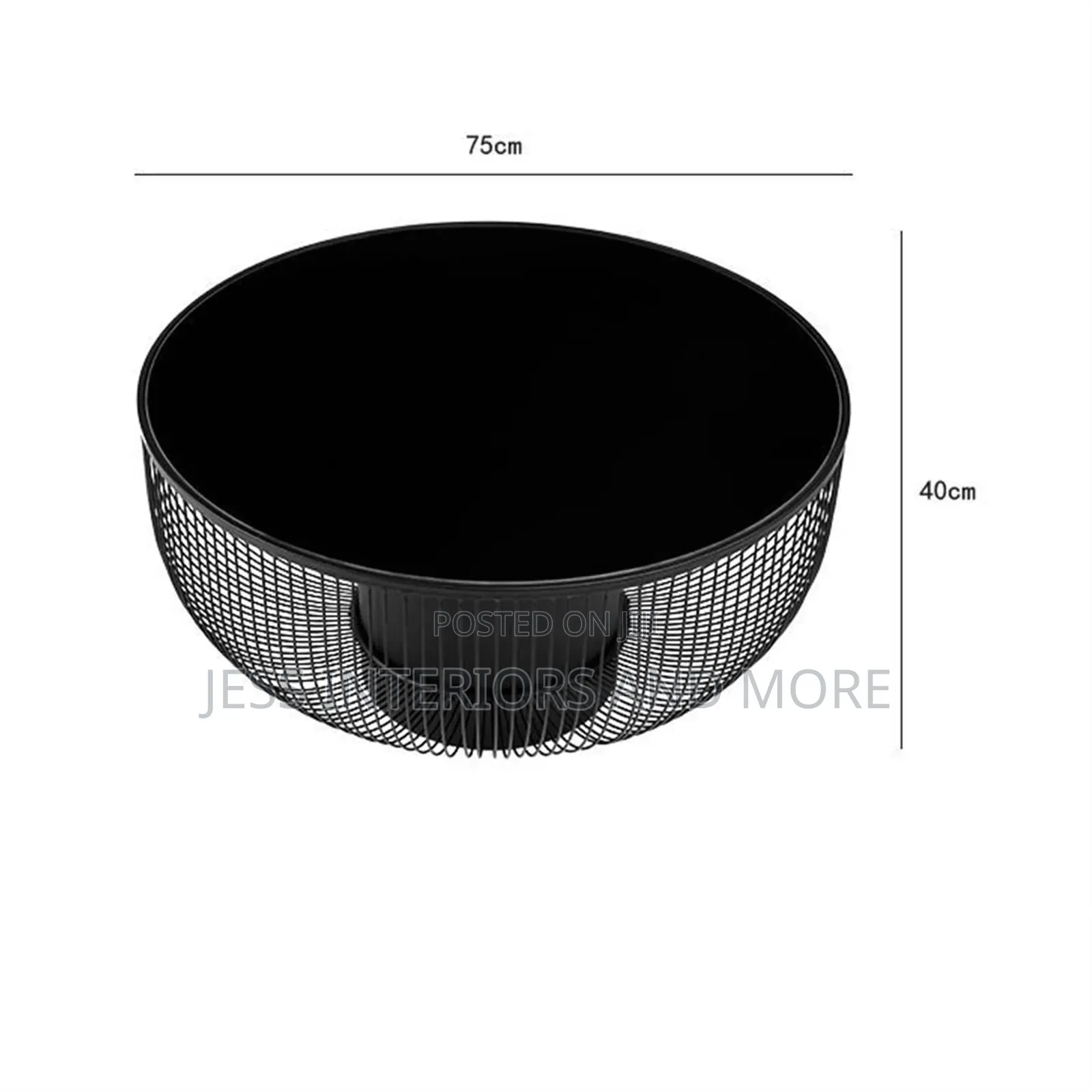 Round Center Table - Cylindrical