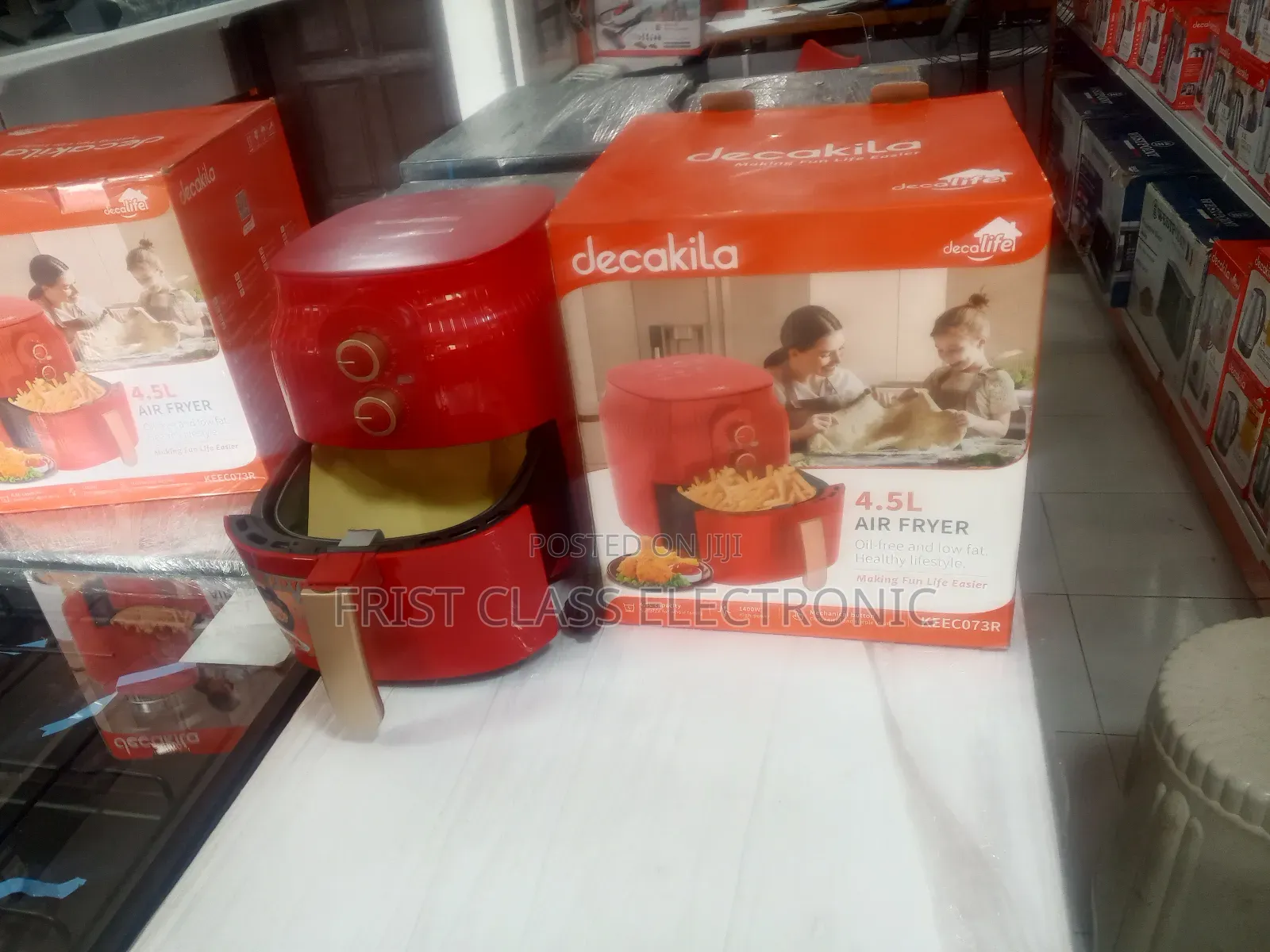 Decakila 4.5l Air Fryer Is Suitable for the Whole Family