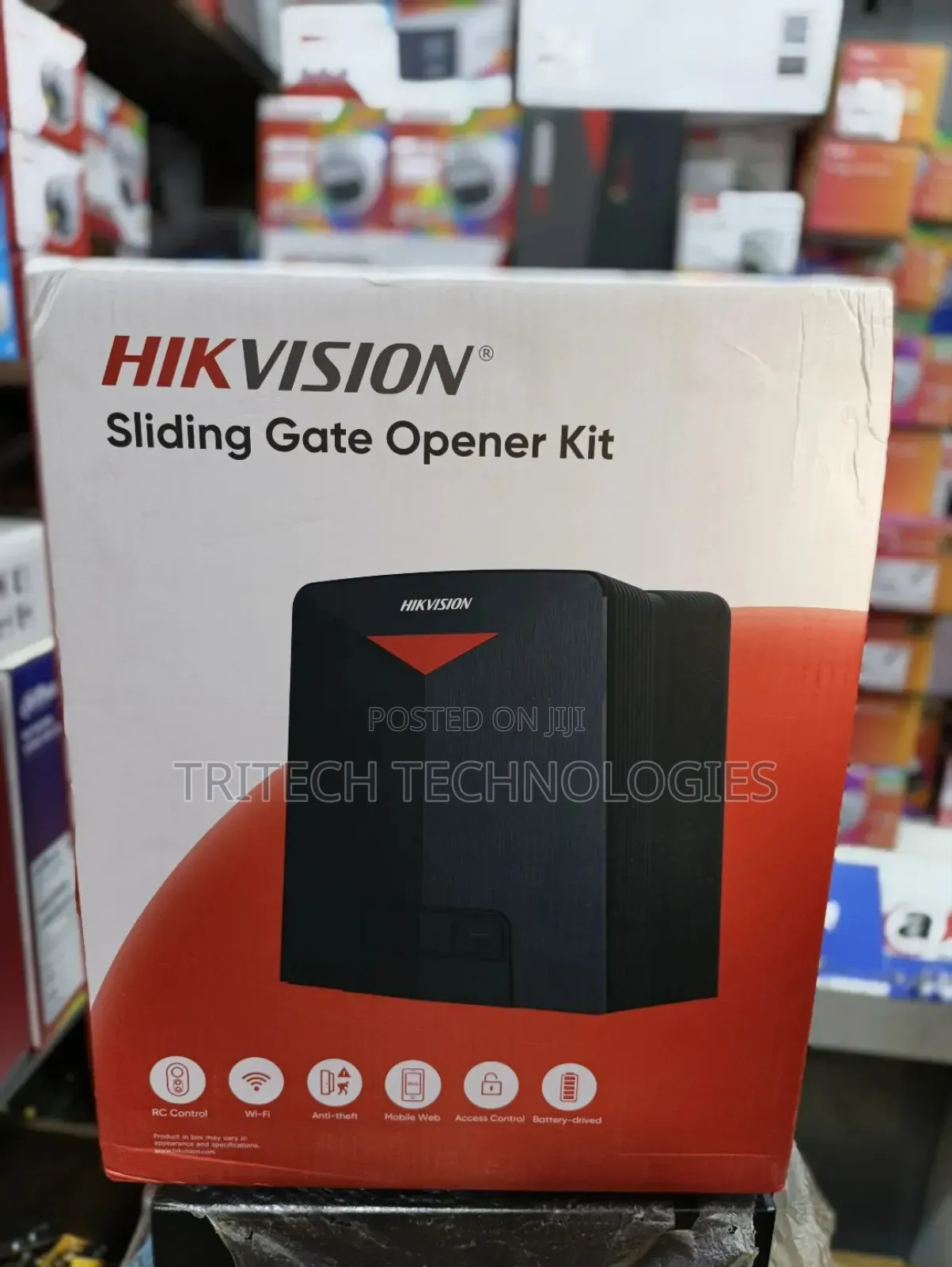Hikvision Sliding Gate Motor++ Wifi 600kg No Battery No Rack