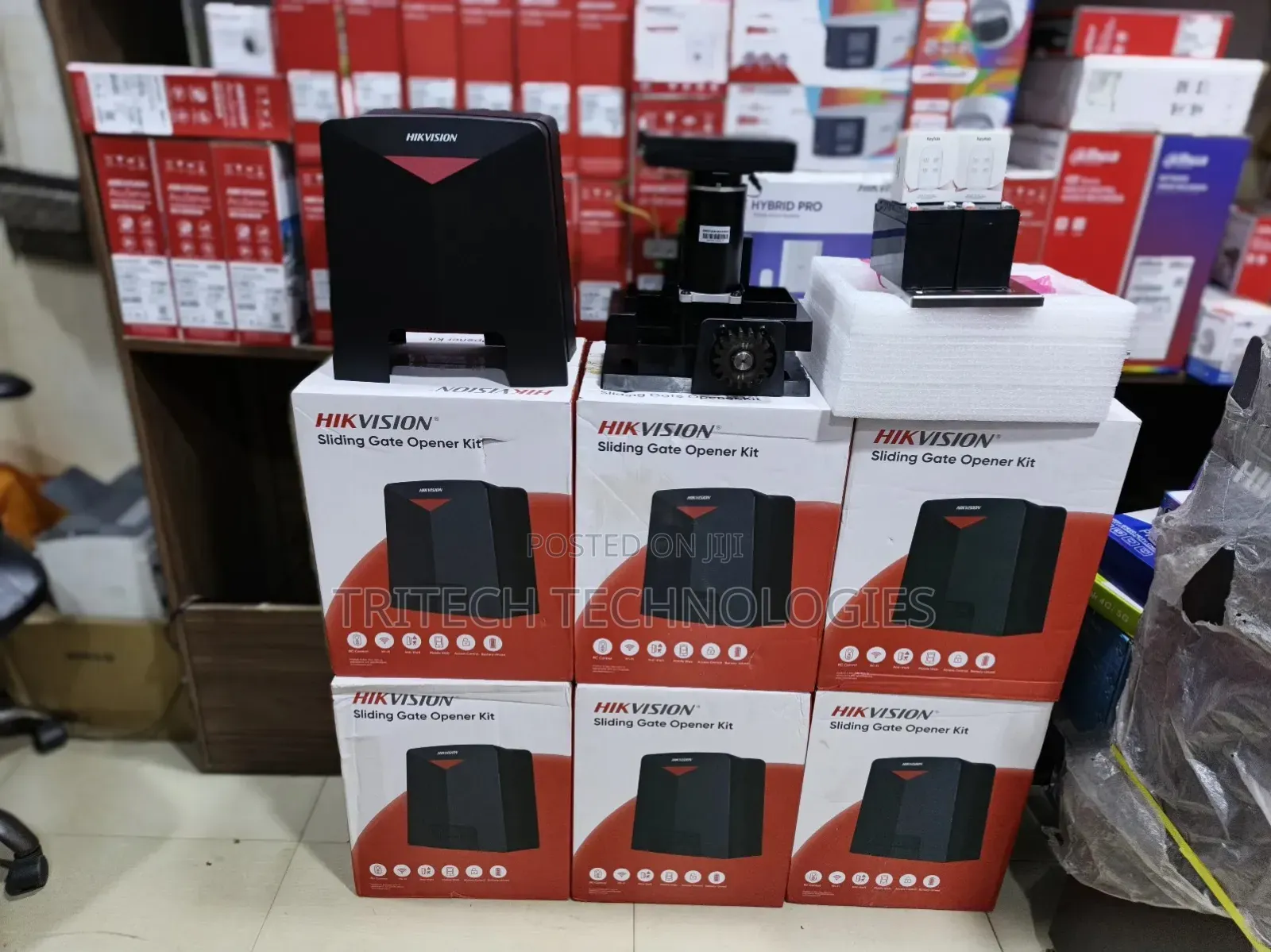 Hikvision Sliding Gate Motor++ Wifi 600kg No Battery No Rack