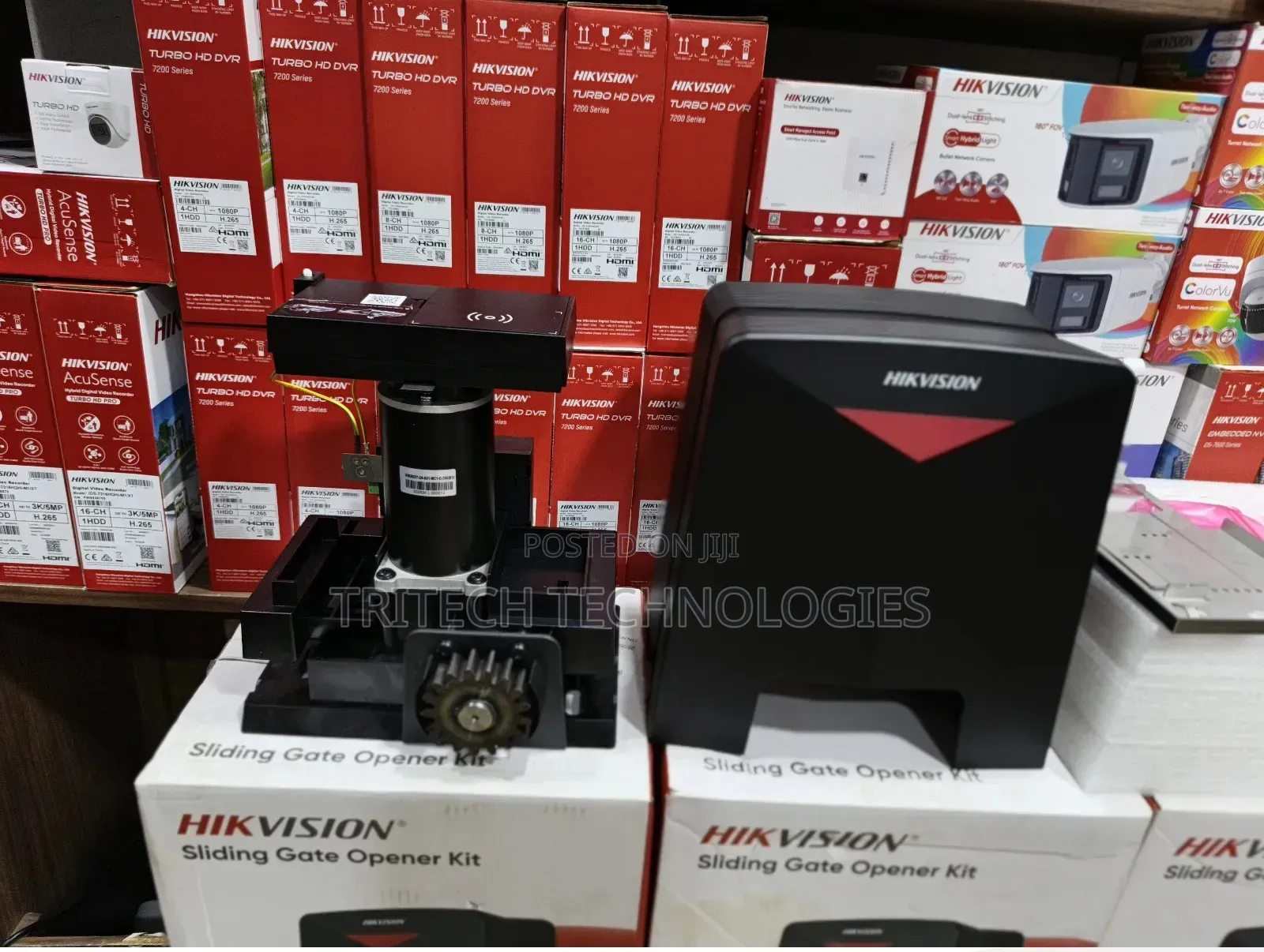 Hikvision Sliding Gate Motor++ Wifi 600kg No Battery No Rack