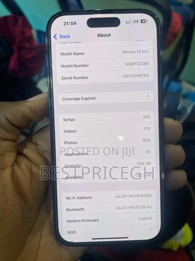 Apple iPhone 14 Pro 256 GB Black