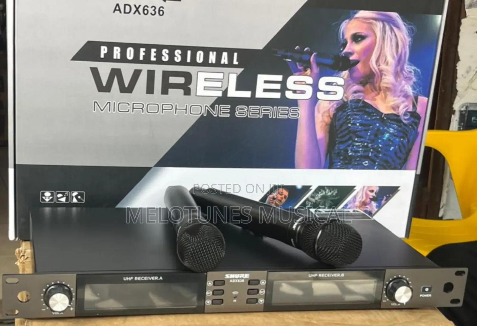 Shure Adx636 Professional Wireless Microphone System