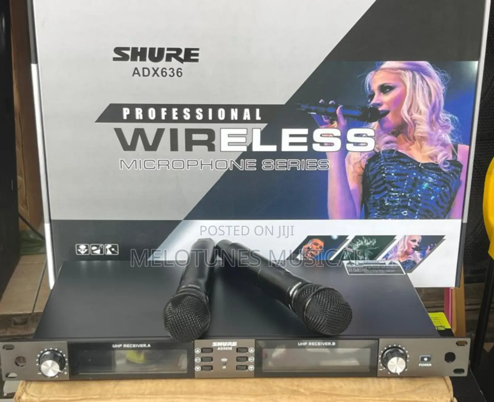 Shure Adx636 Professional Wireless Microphone System