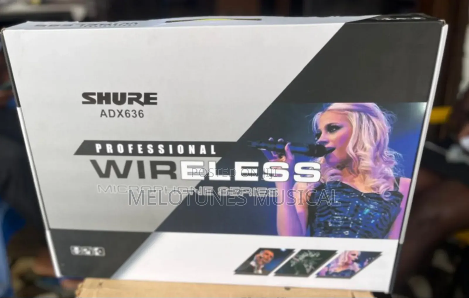 Shure Adx636 Professional Wireless Microphone System