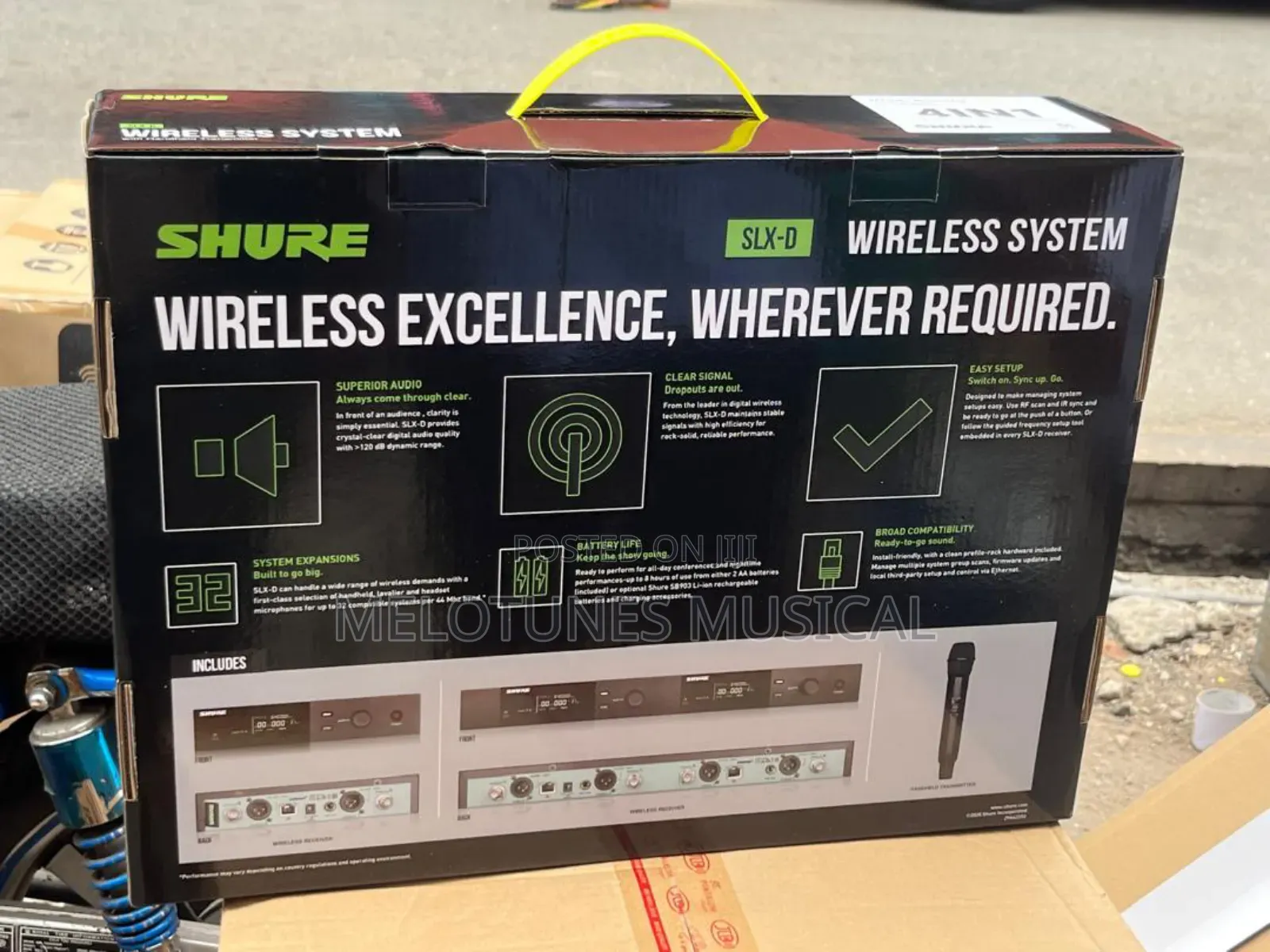 Shure Slxd420 4-in-1 Digital Wireless Microphone