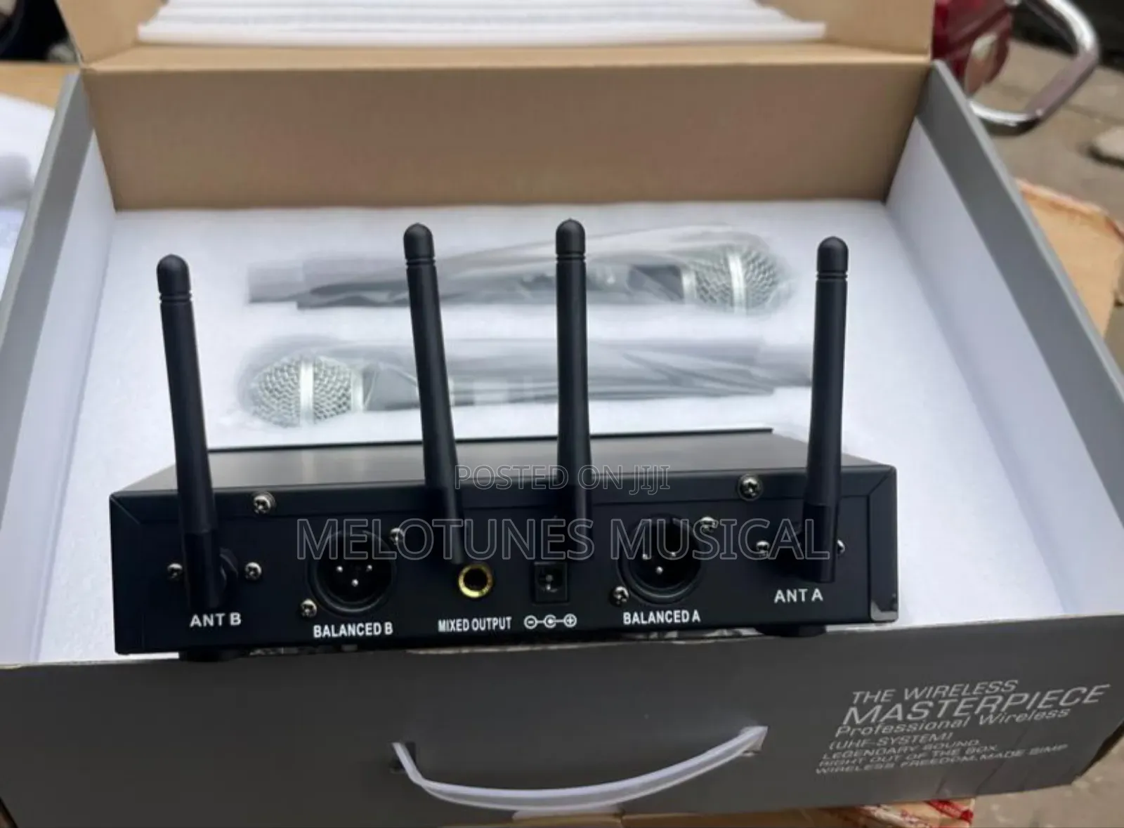 Bigsong Bg-4400 4-in-1 Professional Wireless Microphone