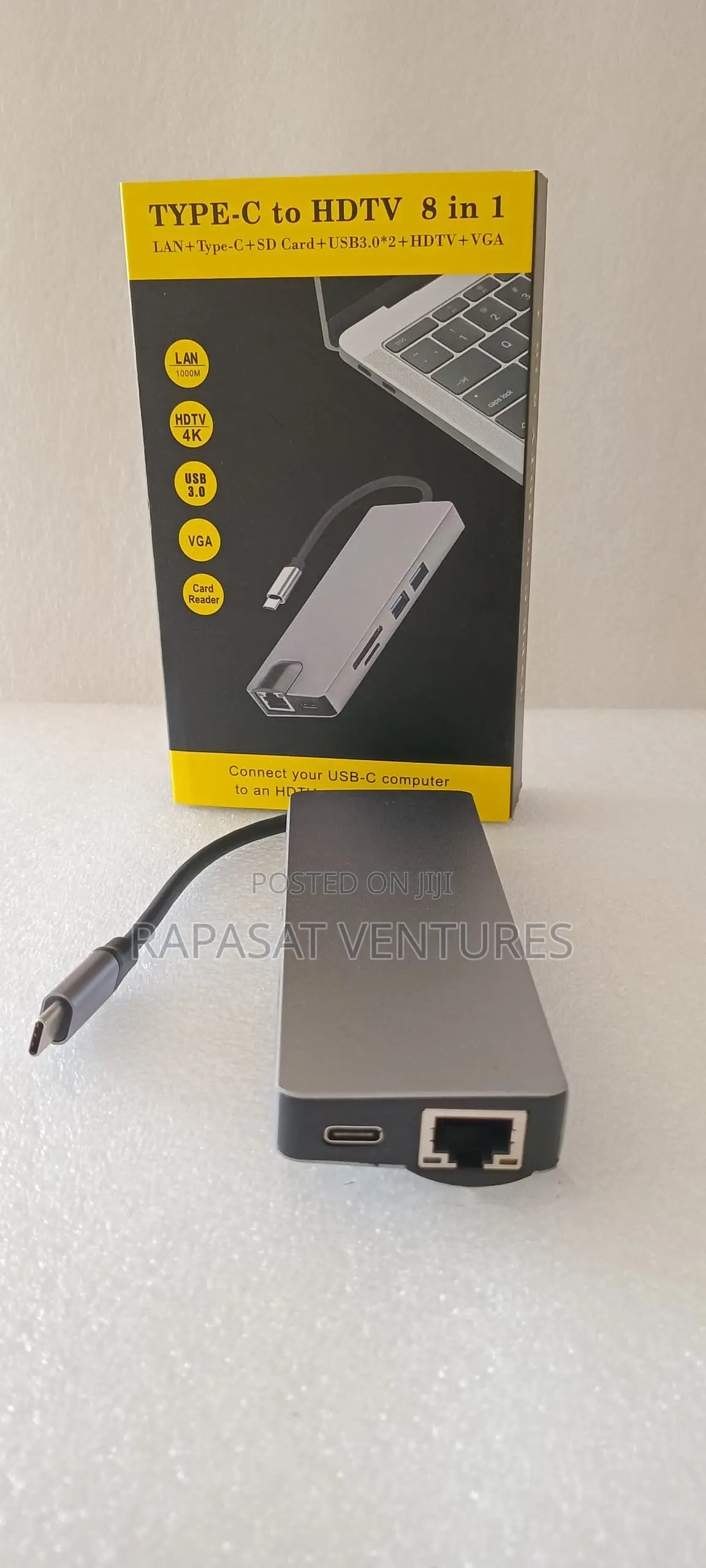 Type-C to HDTV 8 in 1