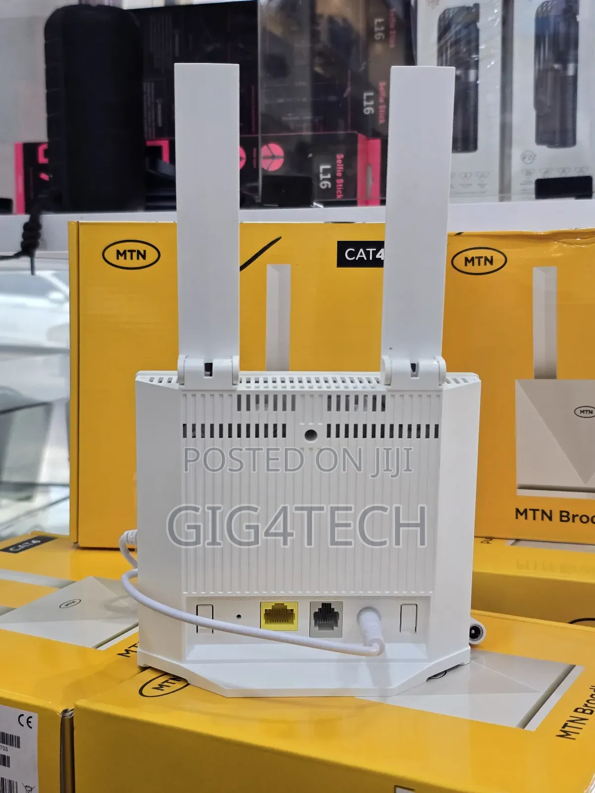 MTN Router 4g Universal With KFL-U02 Ups