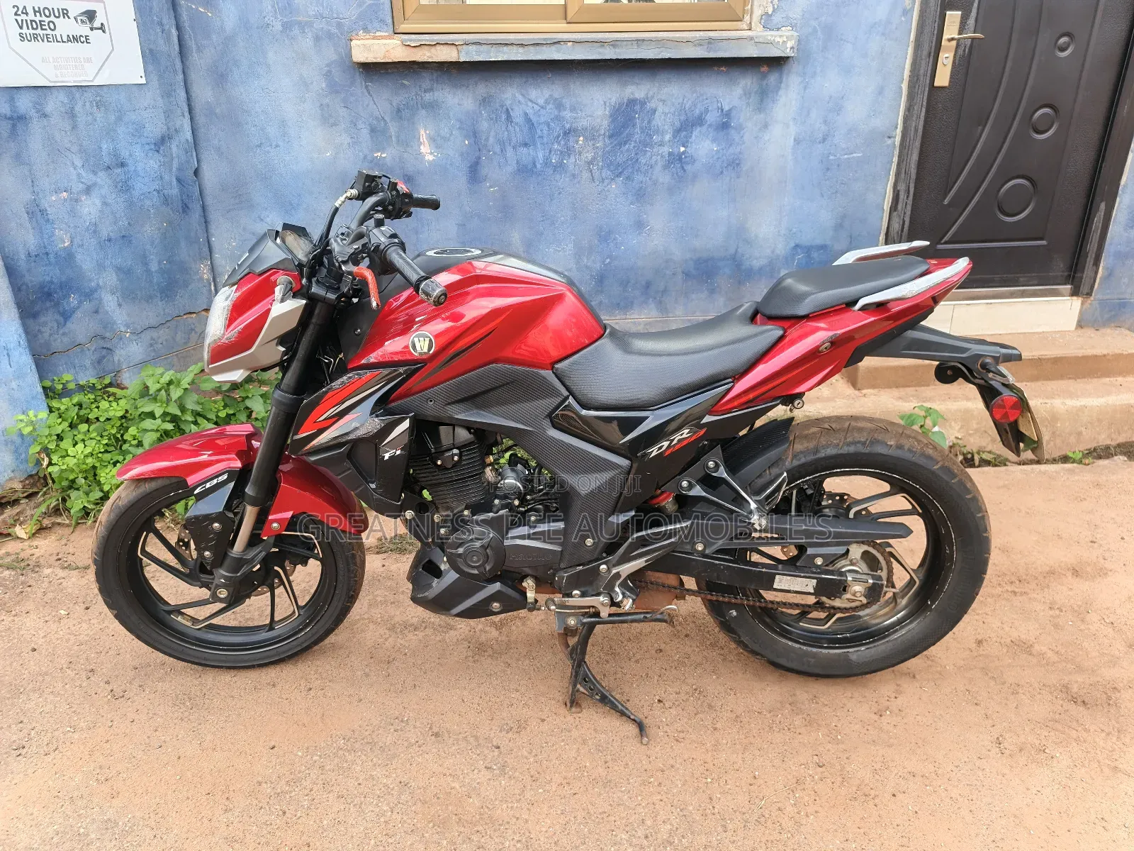 Haojue DR190S 2023 Red
