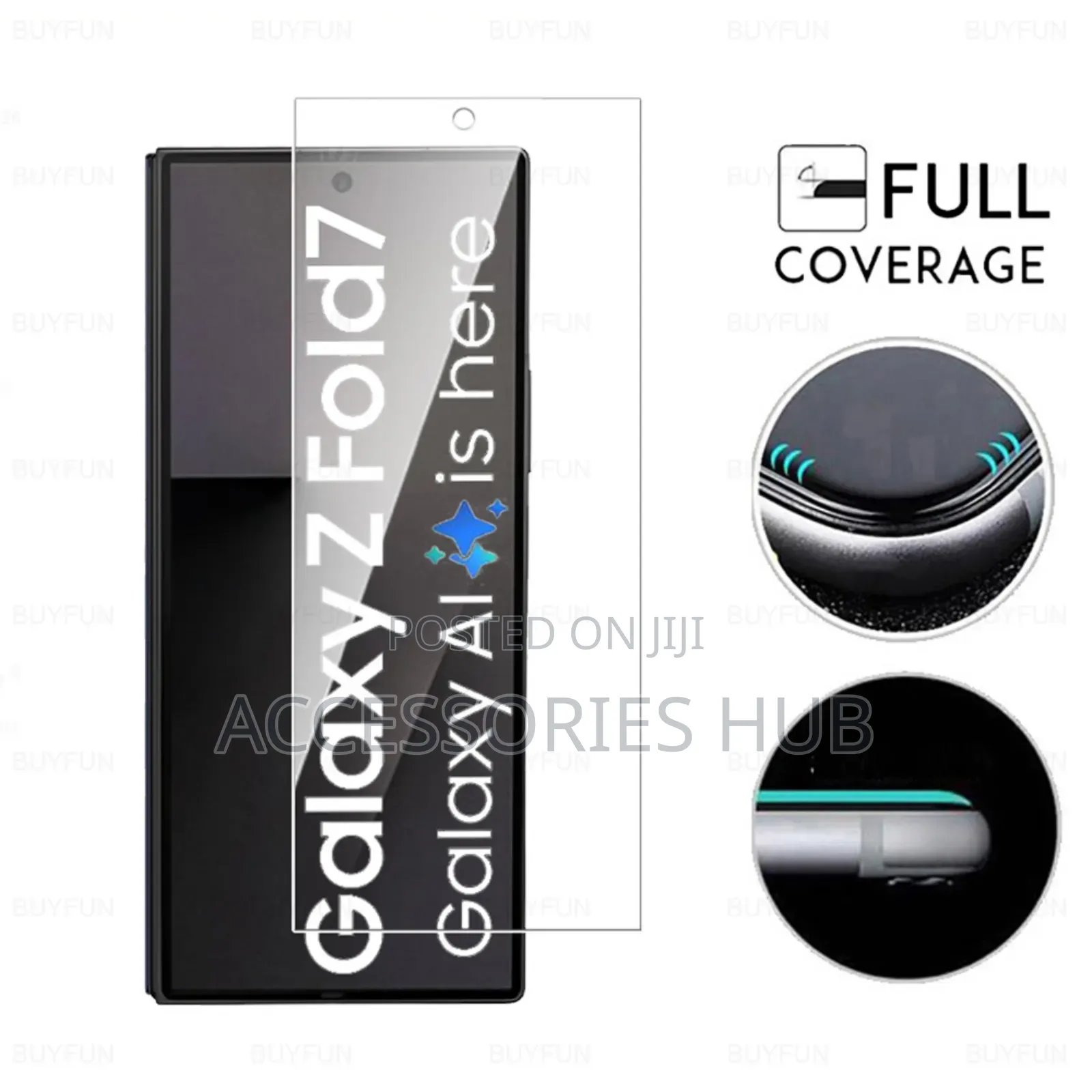 Samsung Fold 7 Clear Screen Protectors