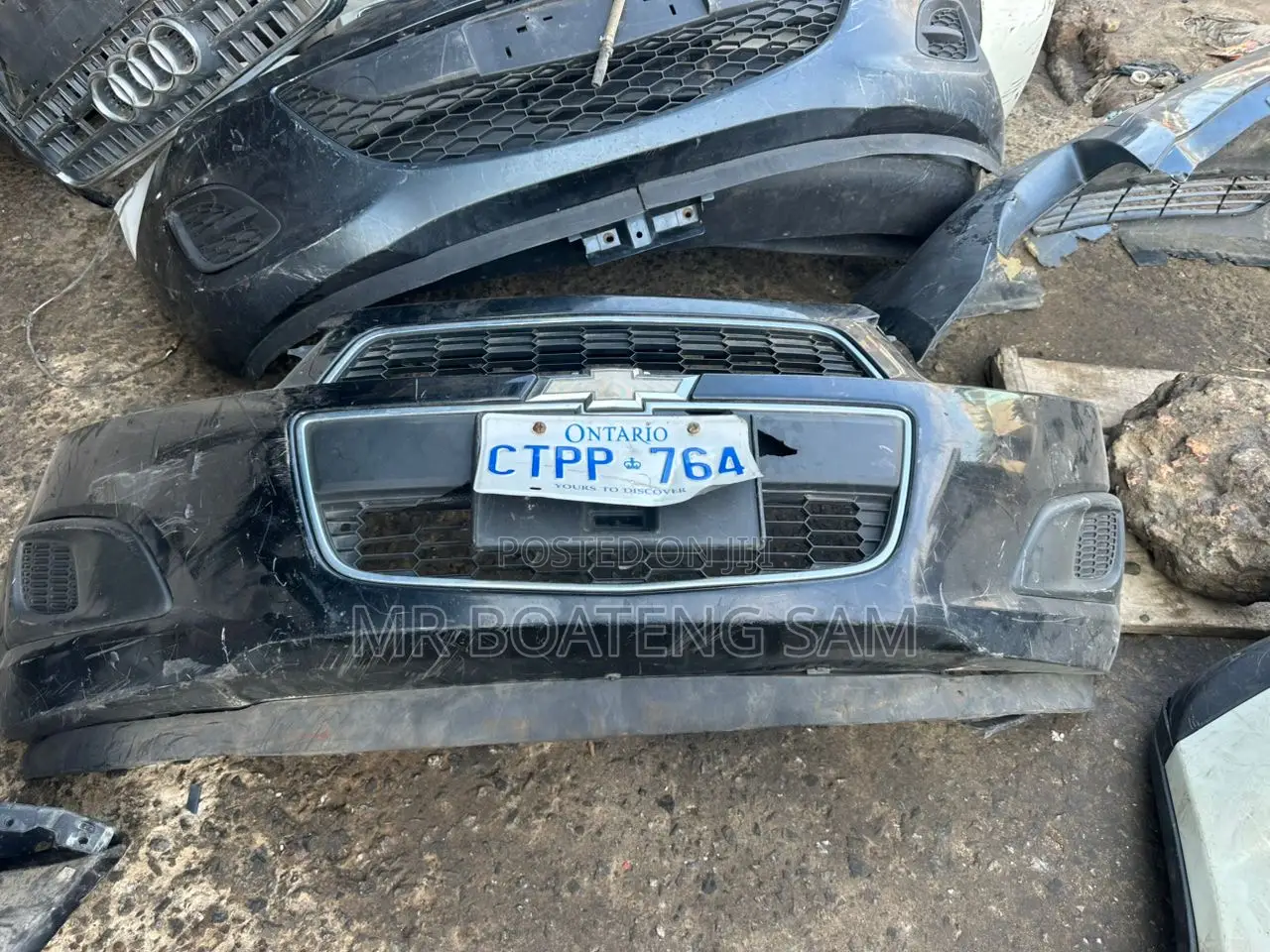 Chevrolet Sonic 2014 Front Bumper
