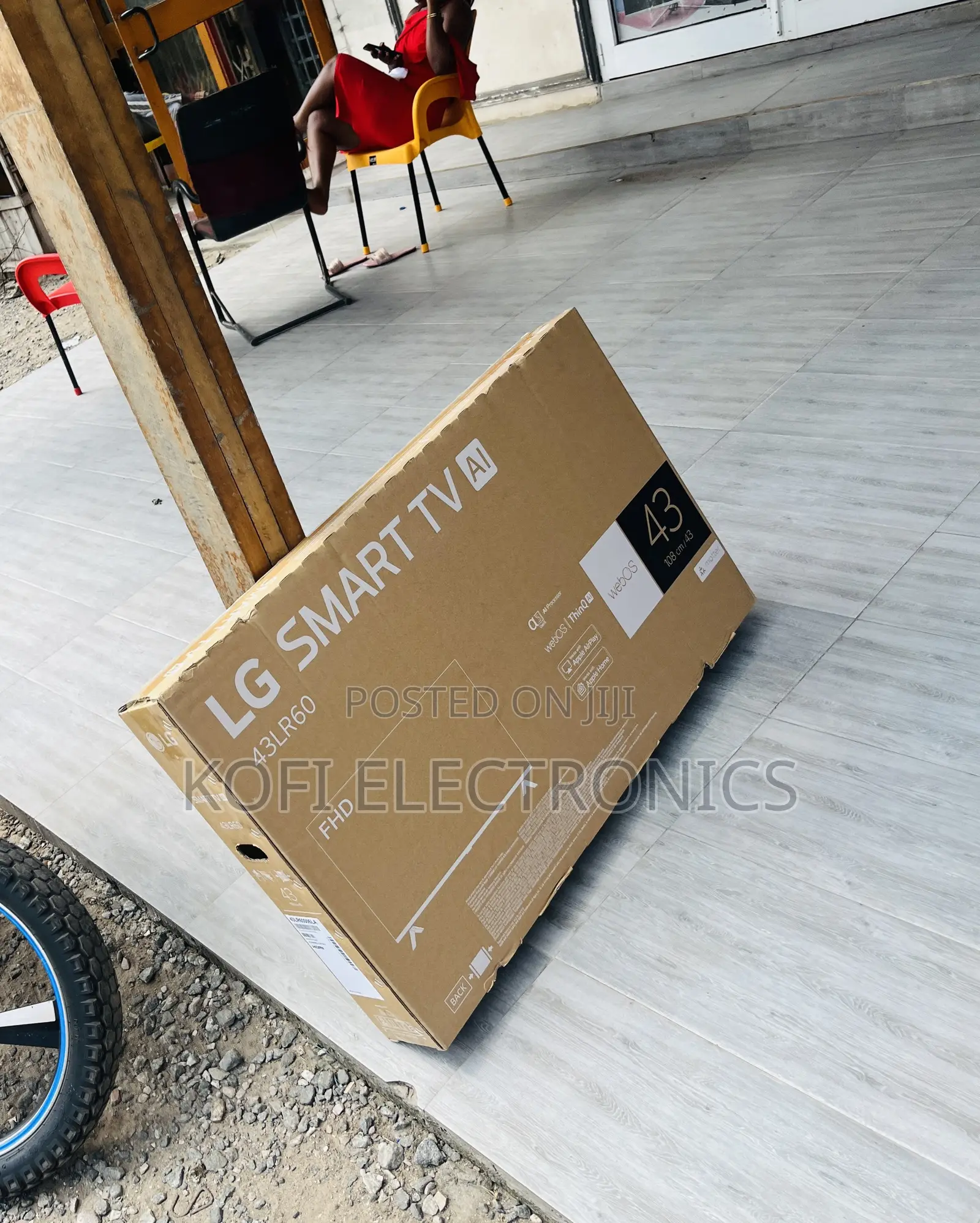 Long Lasting Lg43lr60006 43 Inch Full Hd Smart Tv(Black).