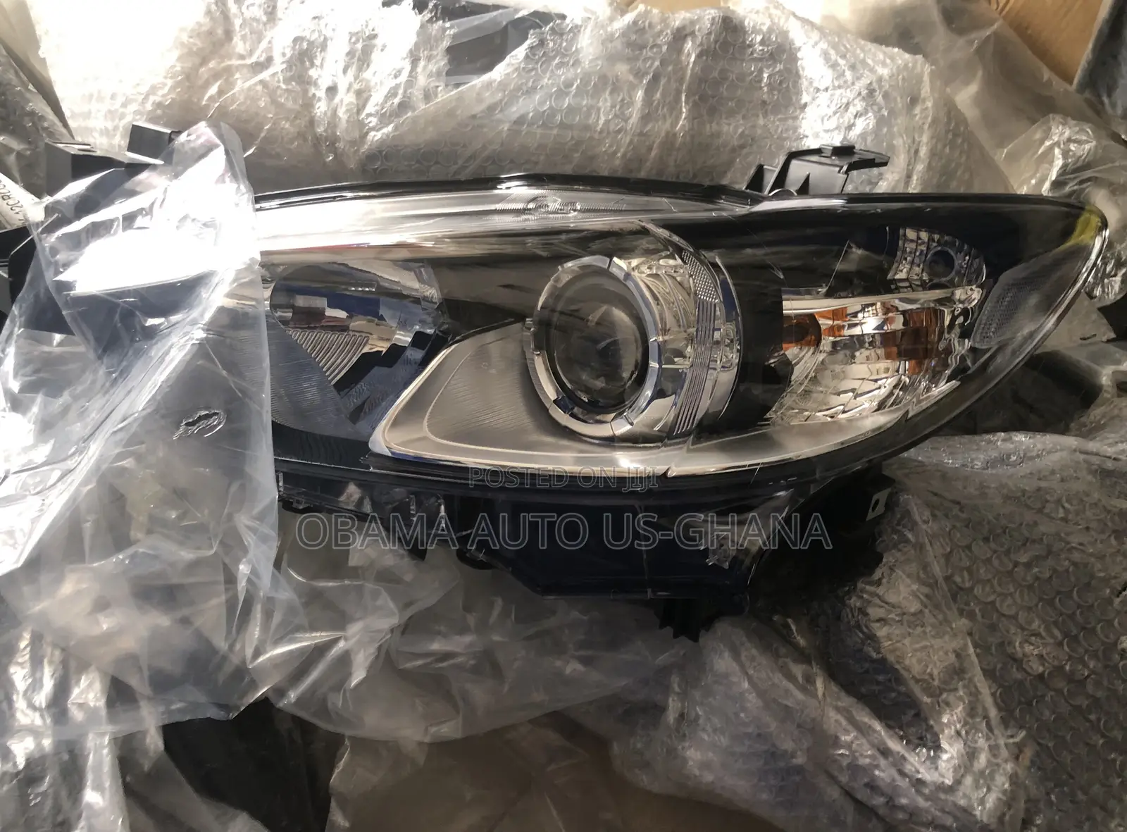 Mazda 6 Headlight Inside Black and White 2014,2015,2016-2020
